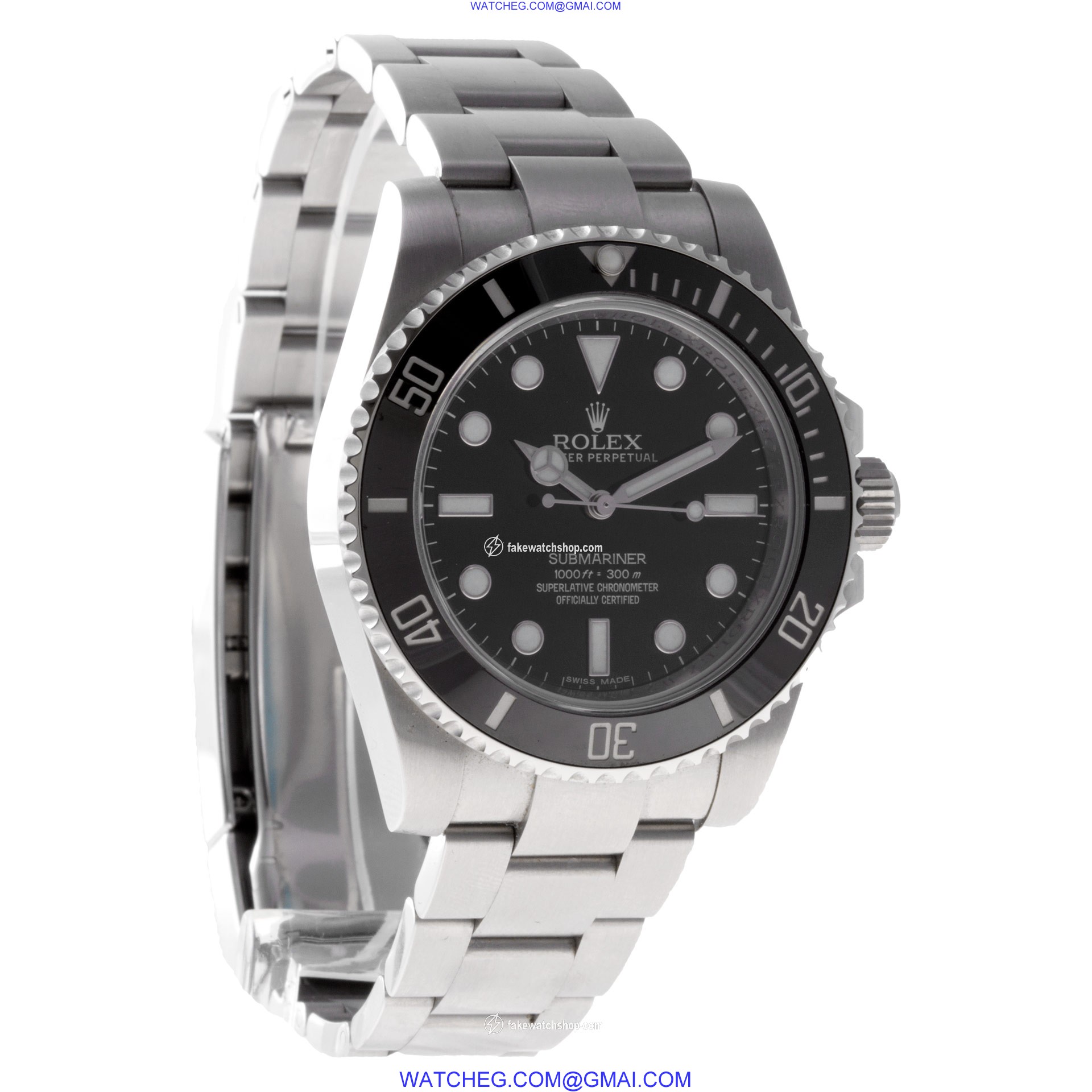 Rolex 114060 Submariner No Date Automatic Male Stainless Steel 4