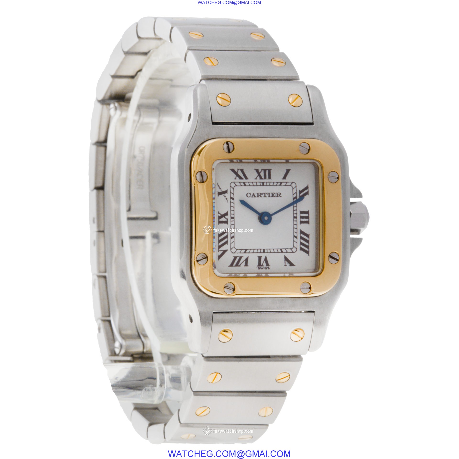 Cartier 188930 Santos Quartz Female Stainless Steel 4