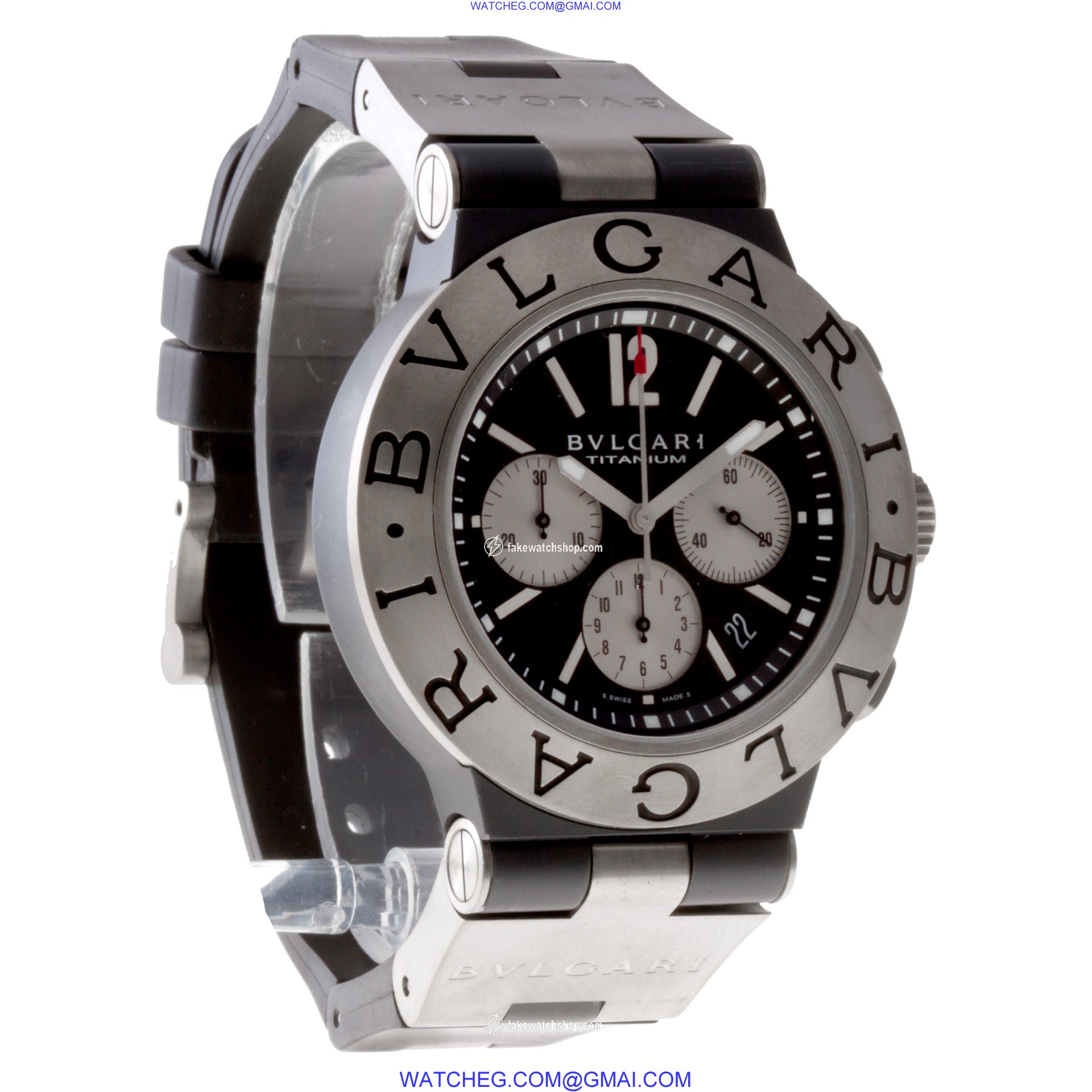 Bvlgari TI 44 TA CH Diagono Automatic Male Titanium 4