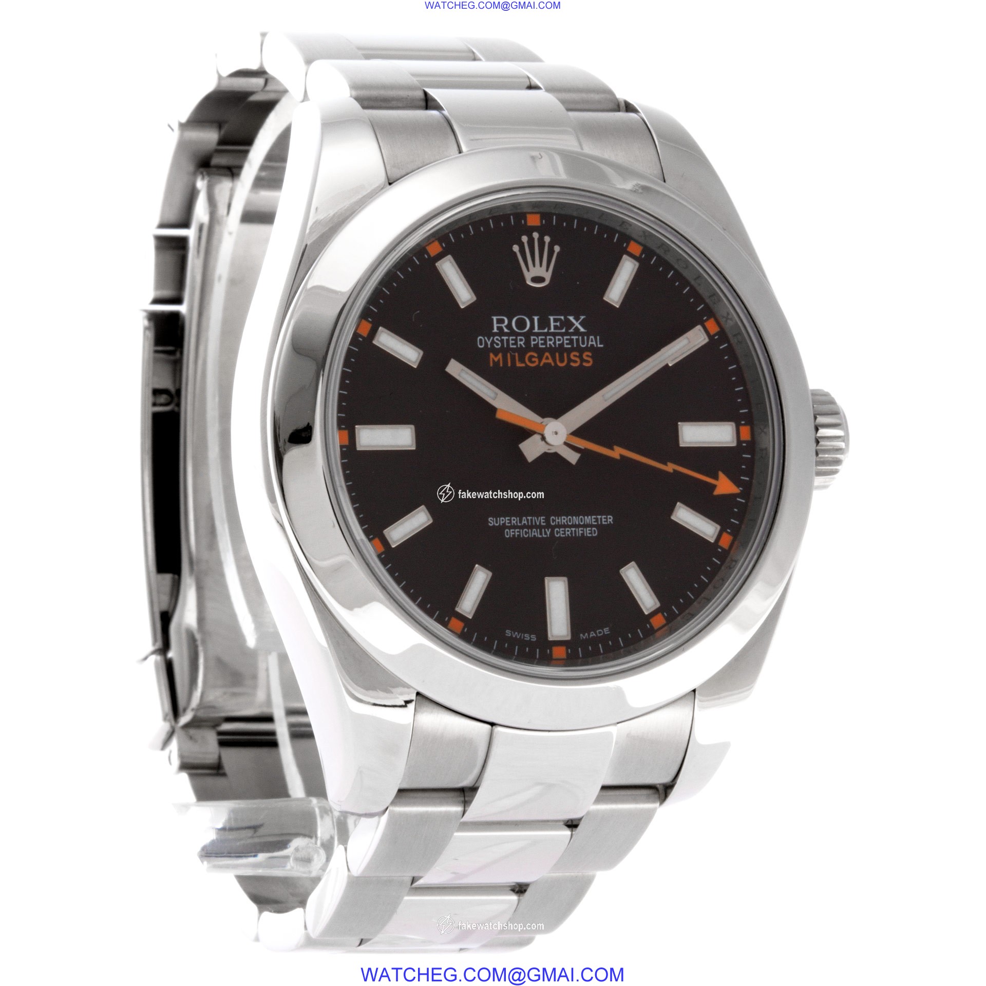Rolex 116400 Milgauss Automatic Male Stainless Steel 4