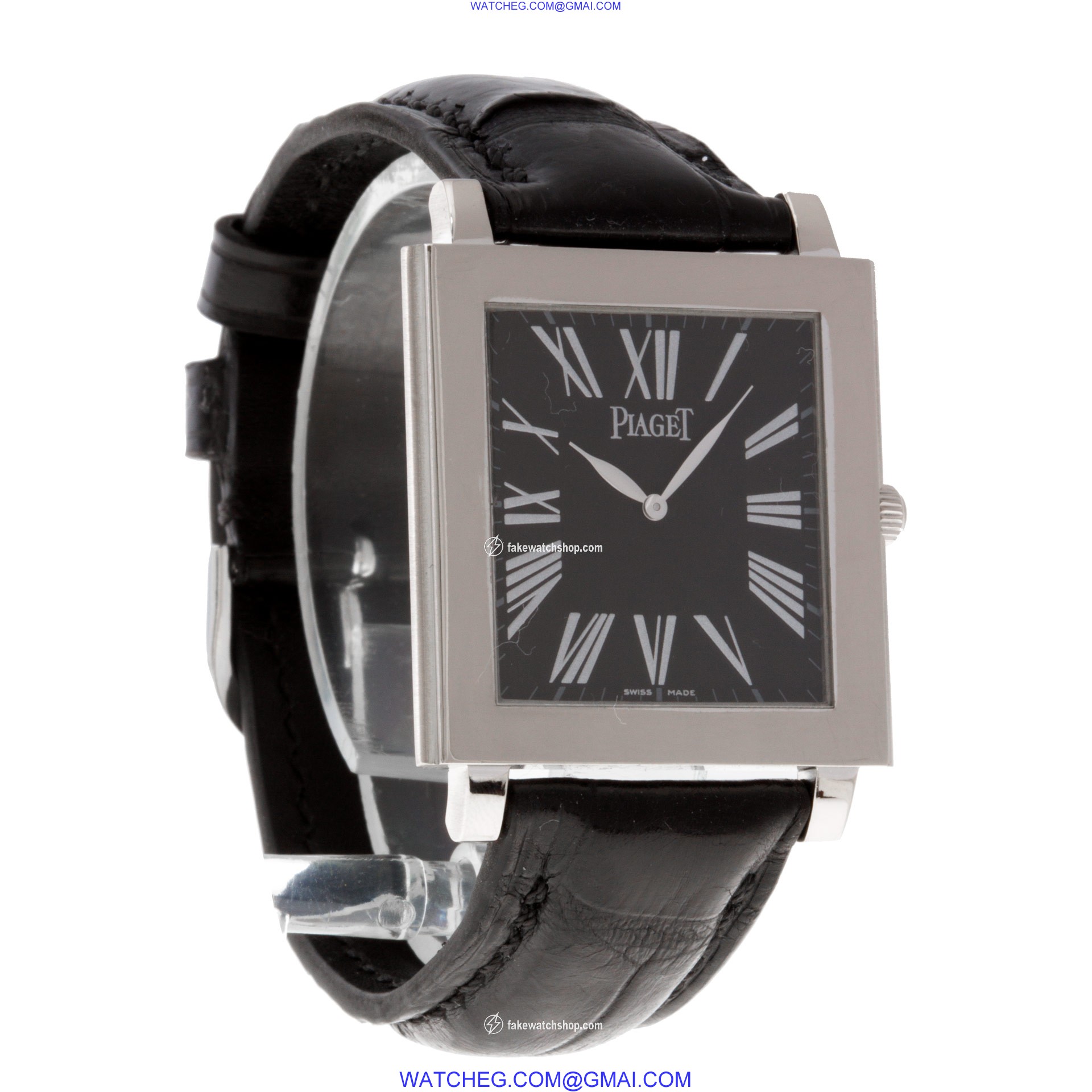 Piaget P10074 Altiplano Manual Male 18k White Gold 4