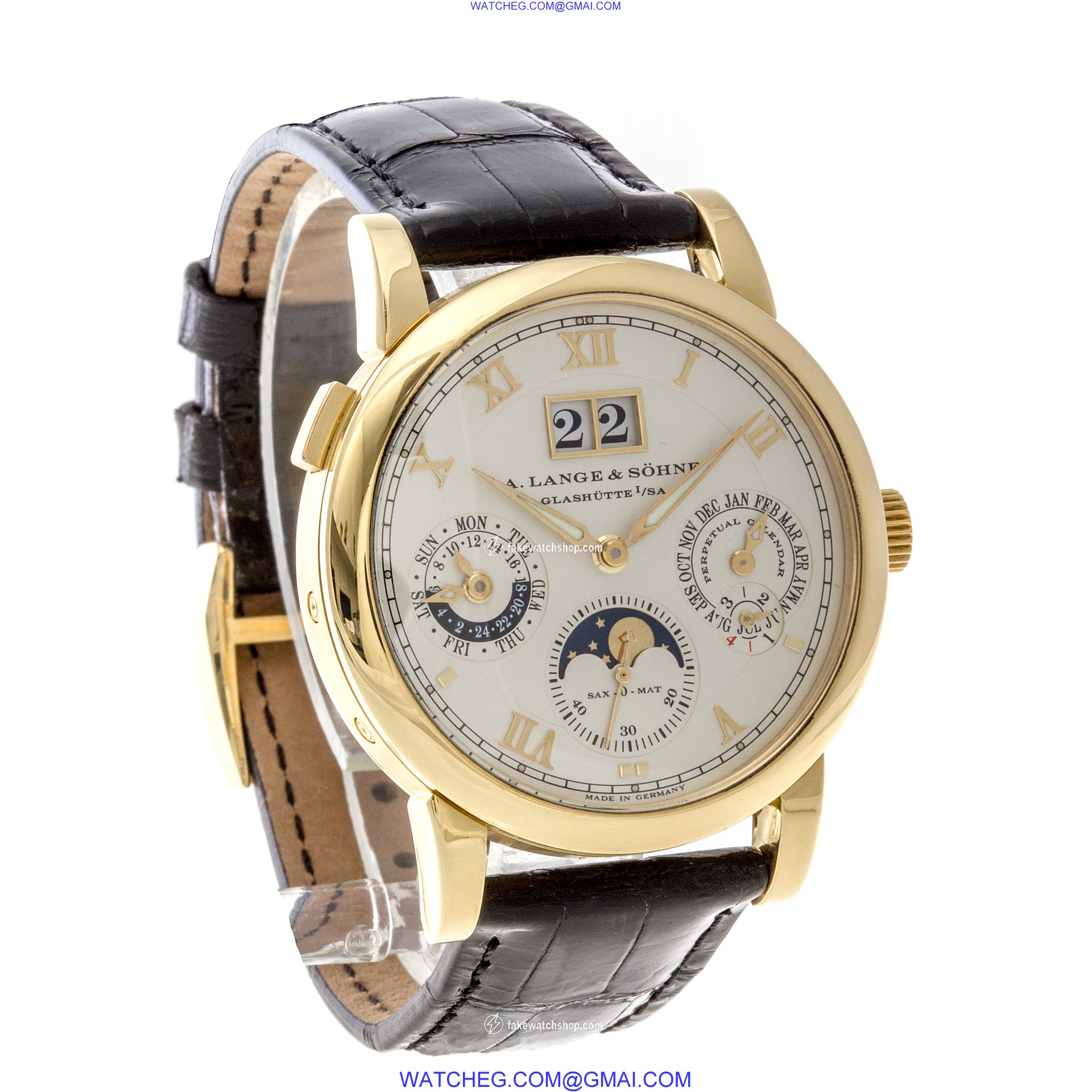 A. Lange & Sohne 310.021 Langematik Automatic Male 18k yellow gold 4