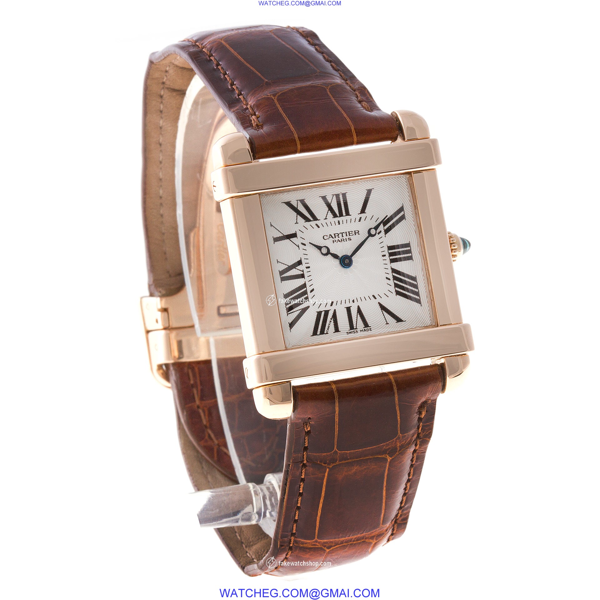 Cartier W1542451 Tank Chinoise Manual Unisex 18k rose gold 4