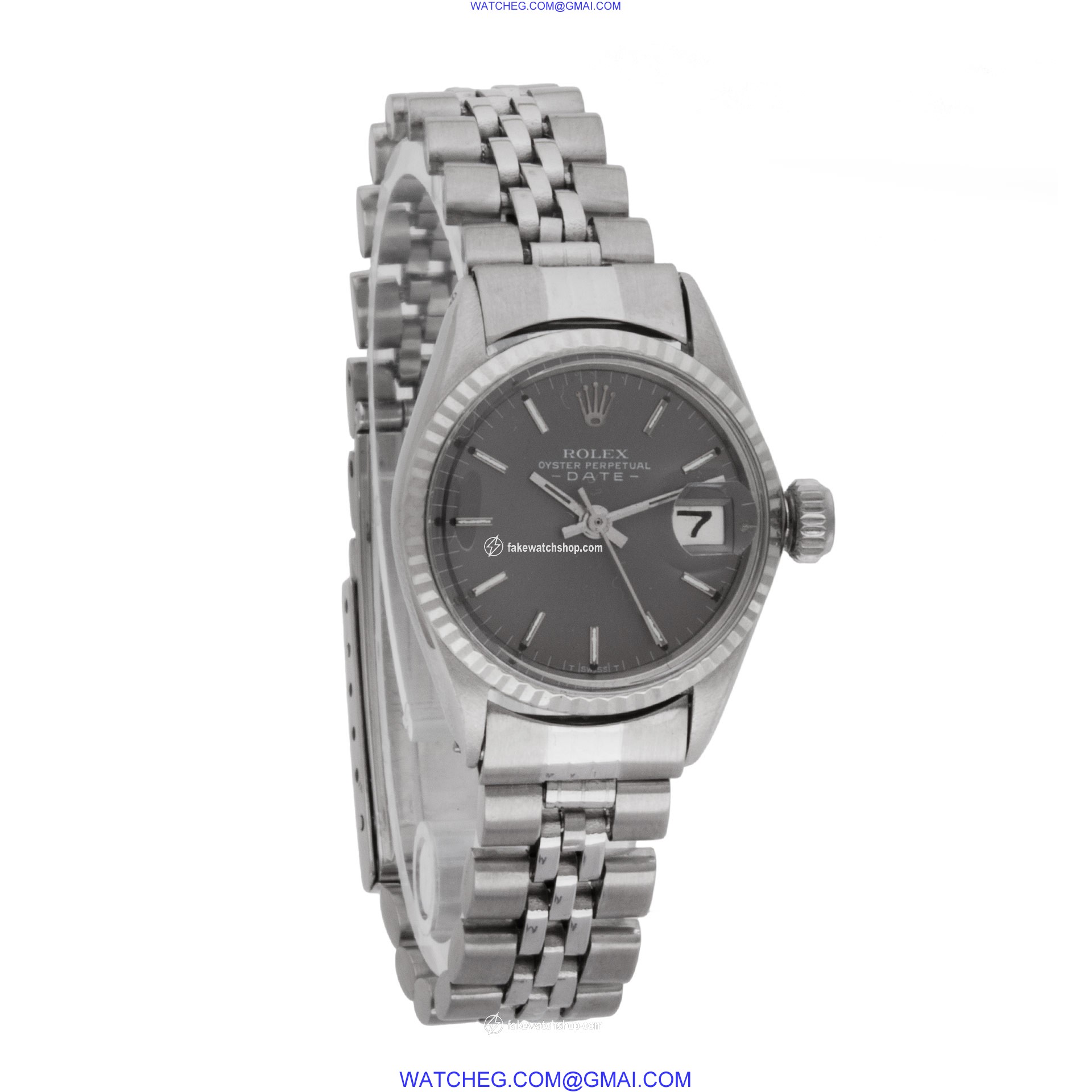 Rolex 6517 Date Automatic Female Stainless Steel 4