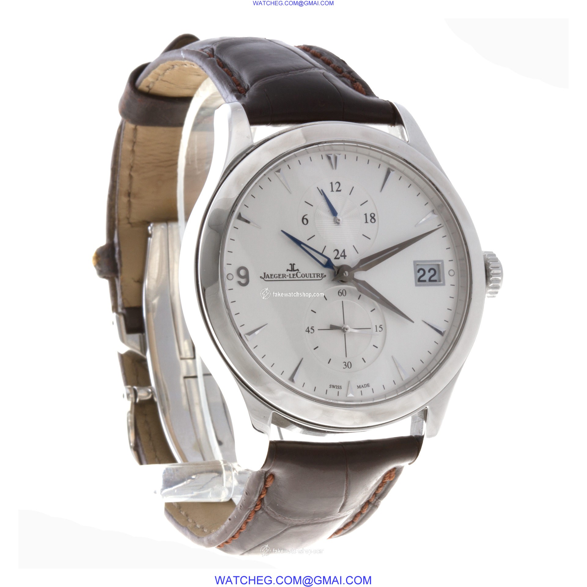 Jaeger LeCoultre 174.8.05.S Master Hometime Automatic Male Stainless Steel 4