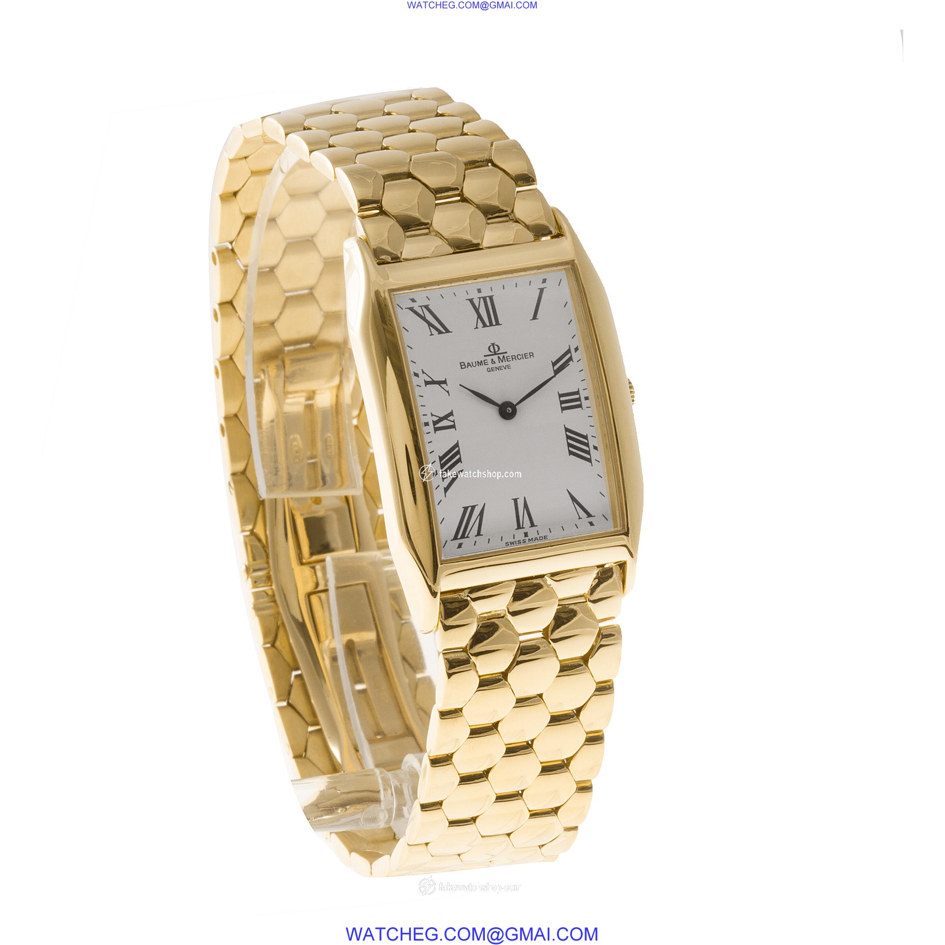 Baume & Mercier 17605 Hampton Quartz Unisex 18k yellow gold 4