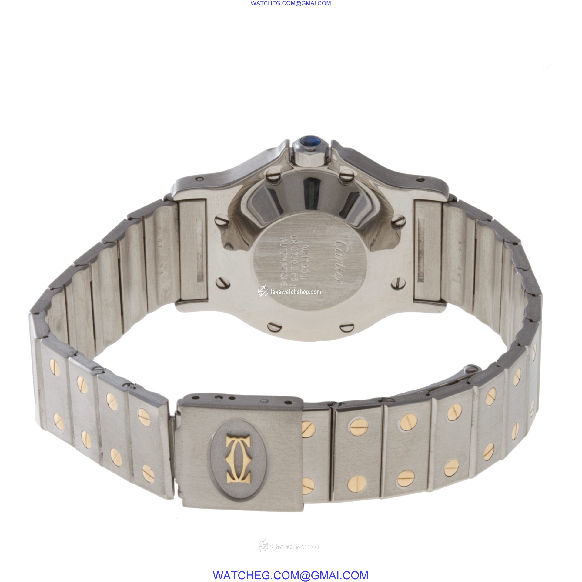 Cartier Cartier 1046 Santos Automatic Male 18k gold & Stainless Steel 4