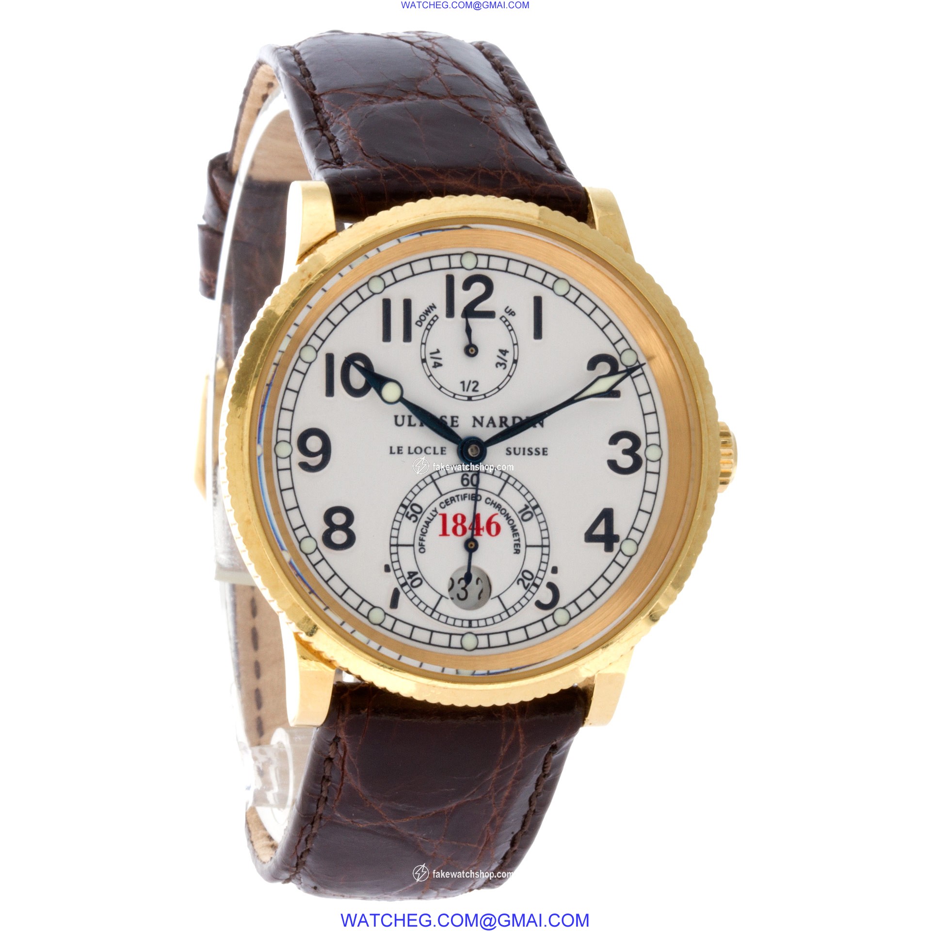 Ulysse Nardin 261-77 Marine Chronometer Automatic Male 18k yellow gold 4