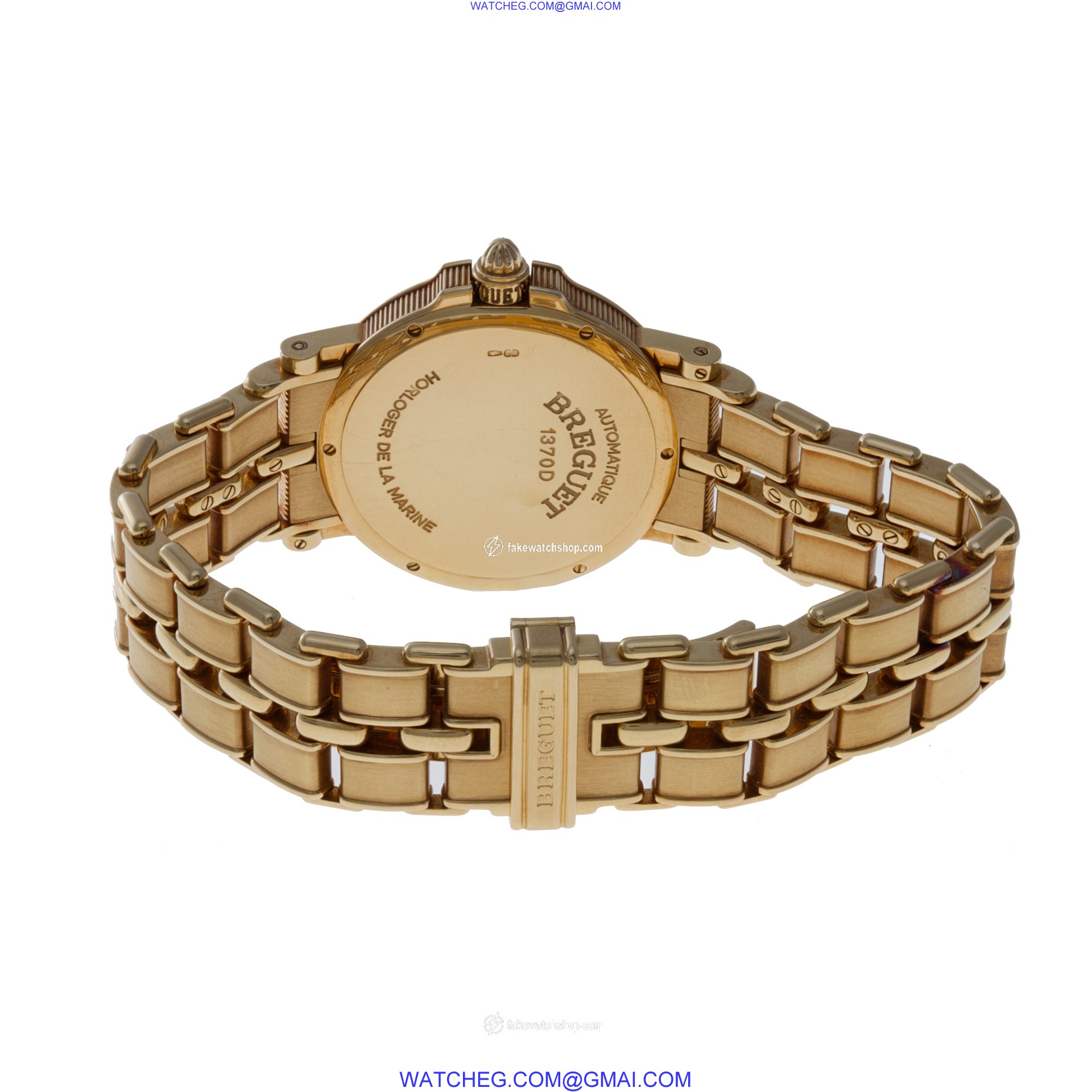 Breguet 5800ba12a90 Horloger de la Marine Automatic Male 18k yellow gold 4