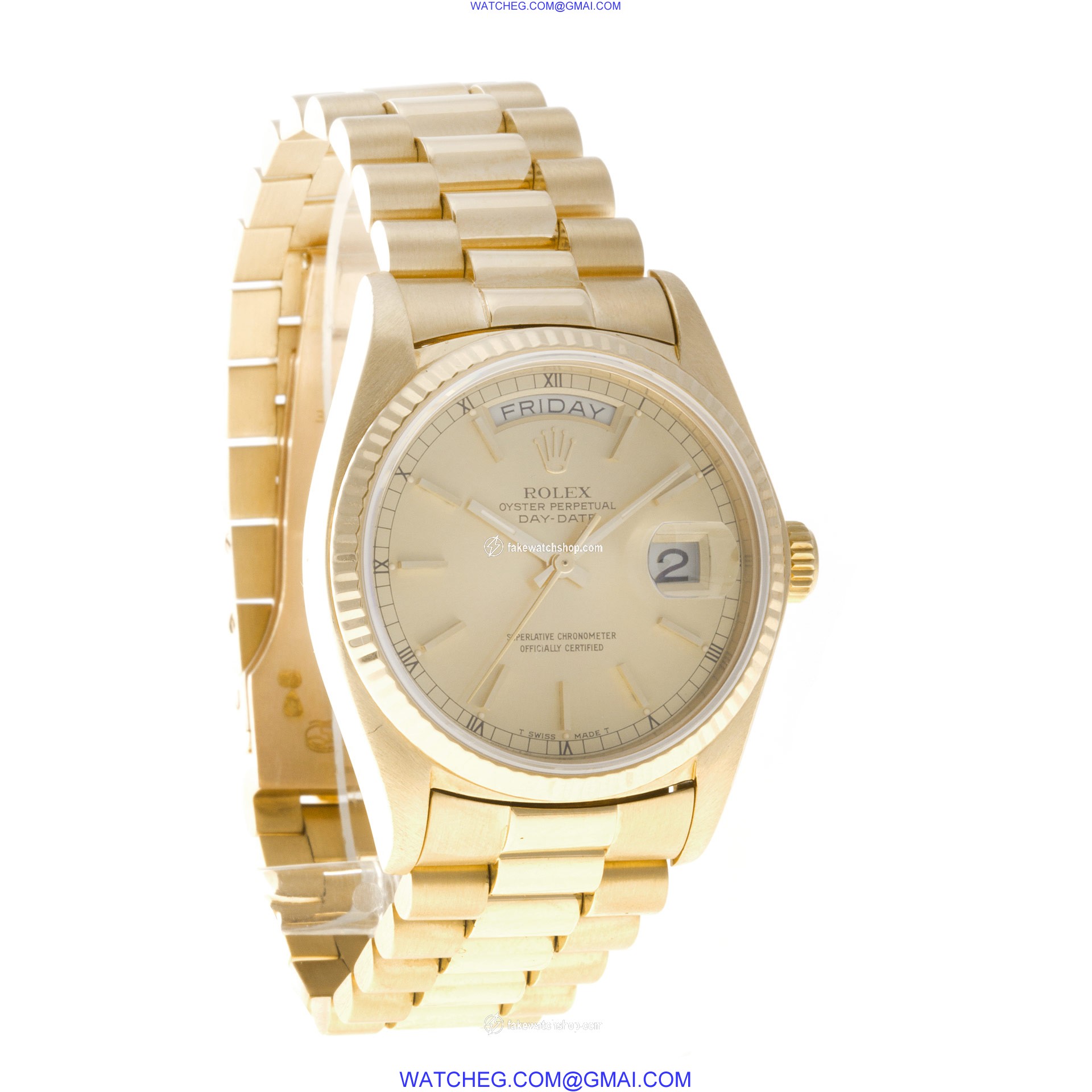 Rolex 18038 Day-Date Automatic Male 18k yellow gold 4