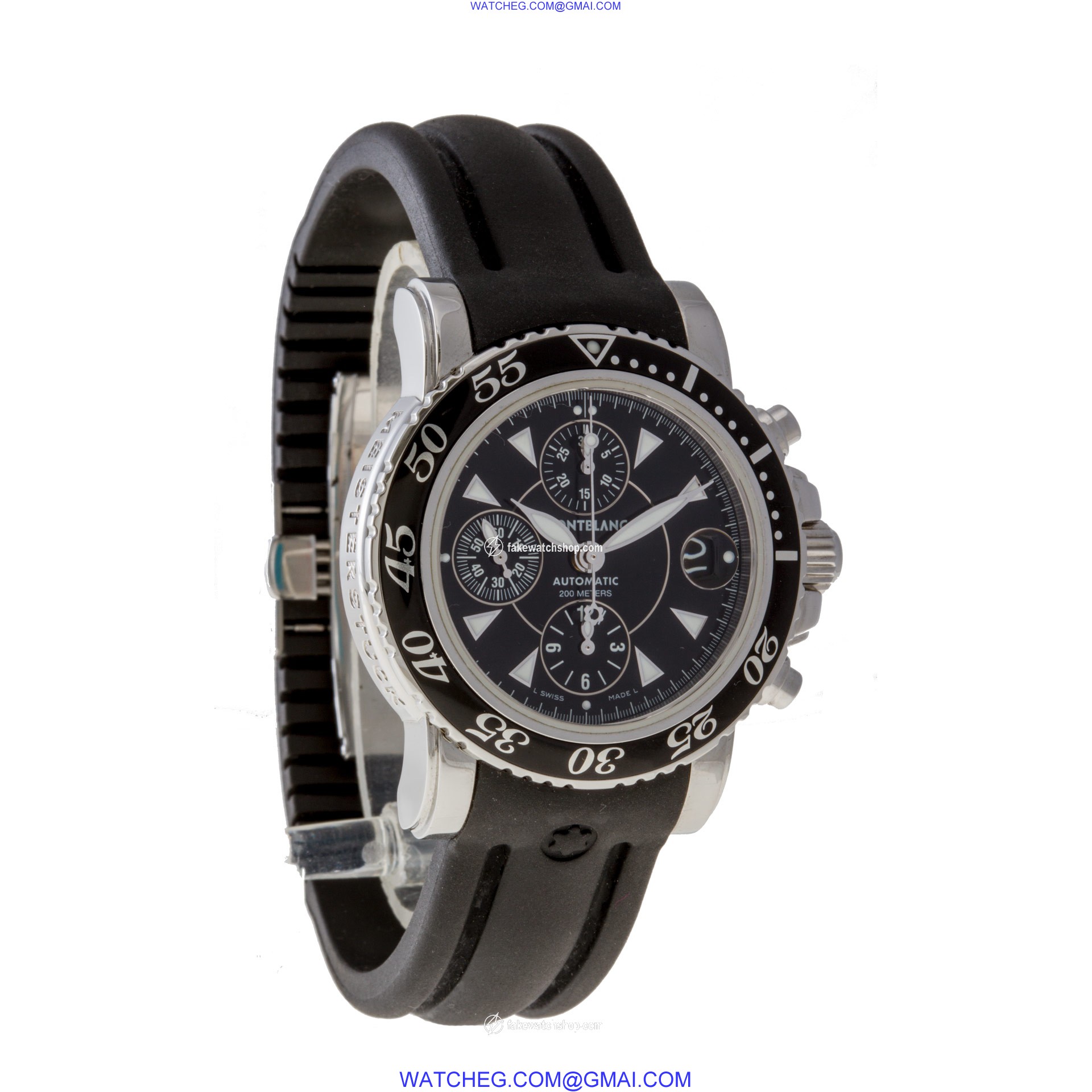 MontBlanc 3274 Chronograph Automatic Male Stainless Steel 4