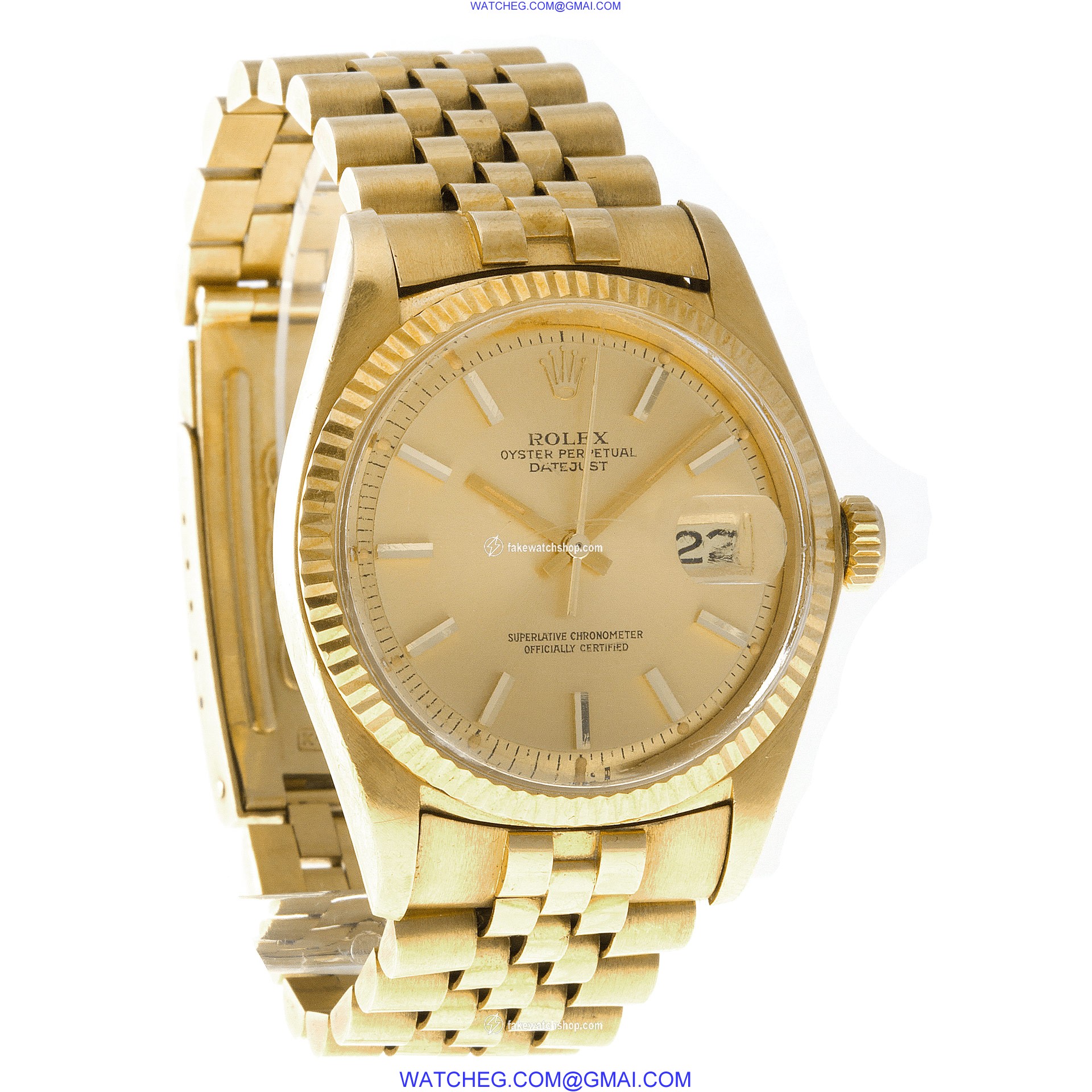 Rolex 16018 Datejust Automatic Male 18k yellow gold 4