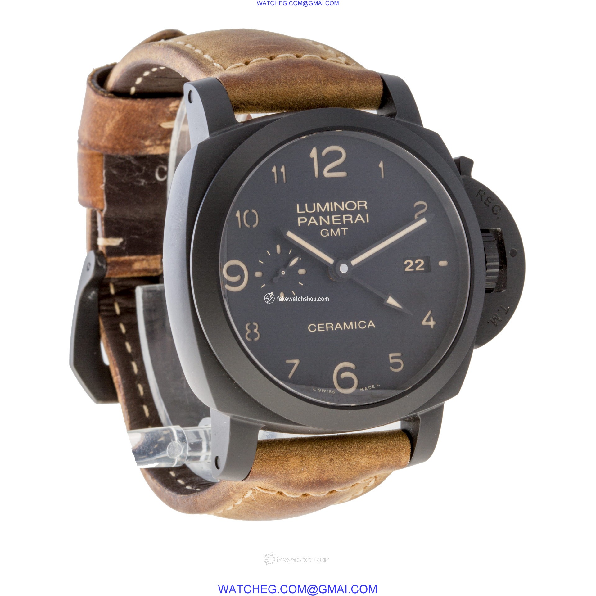 Panerai PAM00441 Luminor Automatic Male Ceramic 4