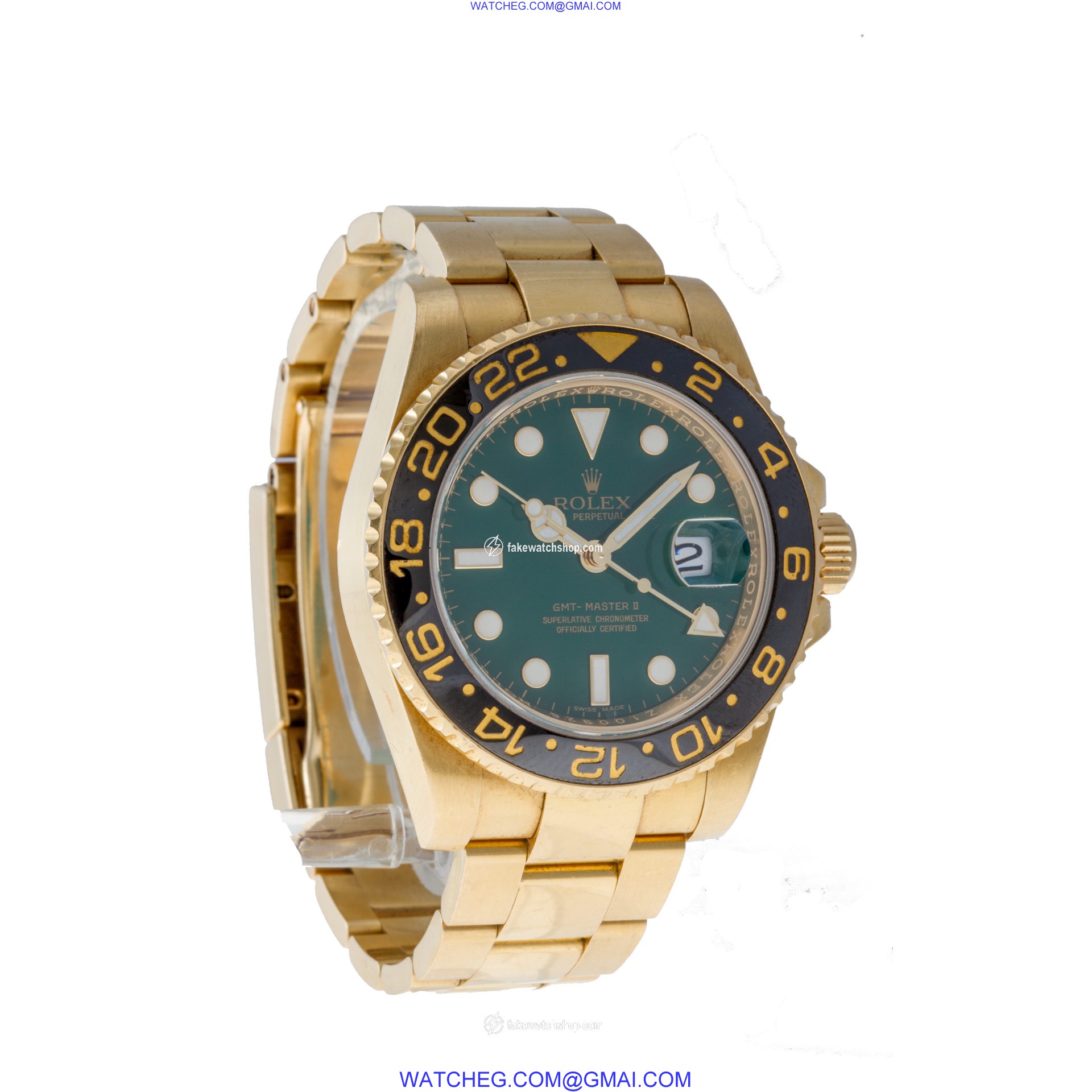 Rolex 116718 GMT-Master Automatic Male 18k yellow gold 4