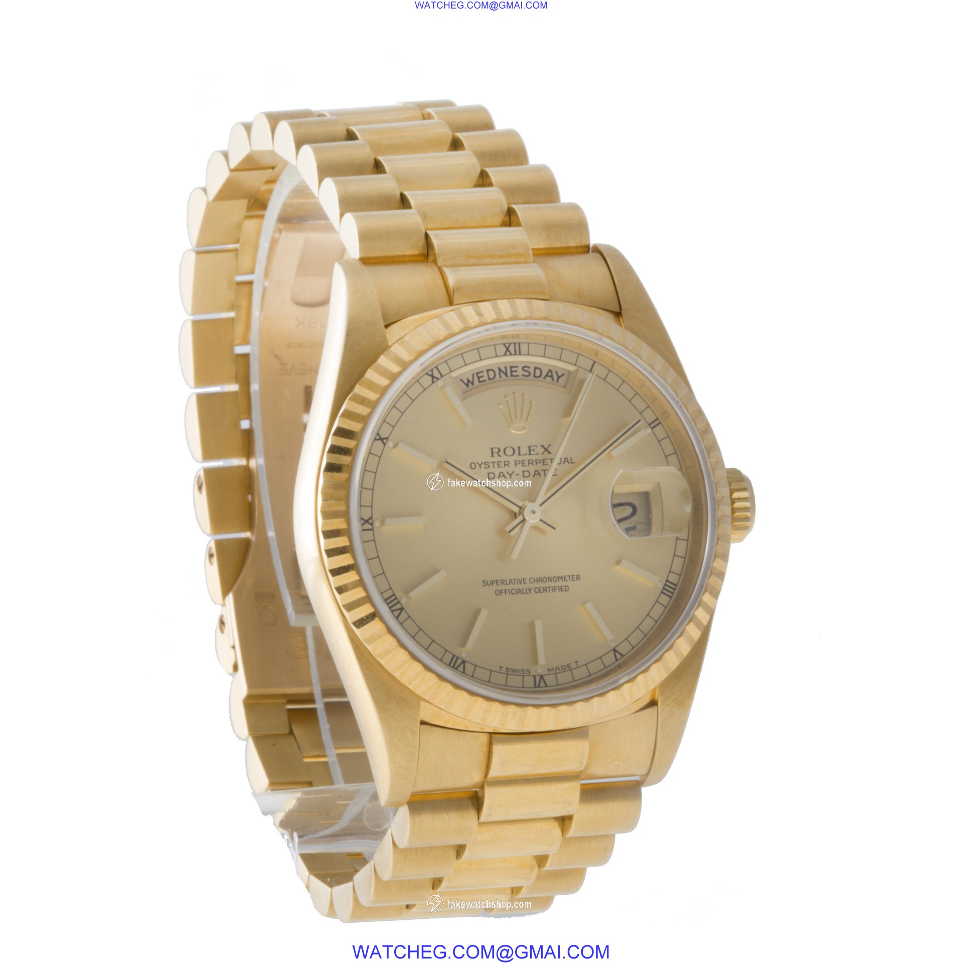 Rolex 18238 Day-Date Automatic Male 18k yellow gold 4