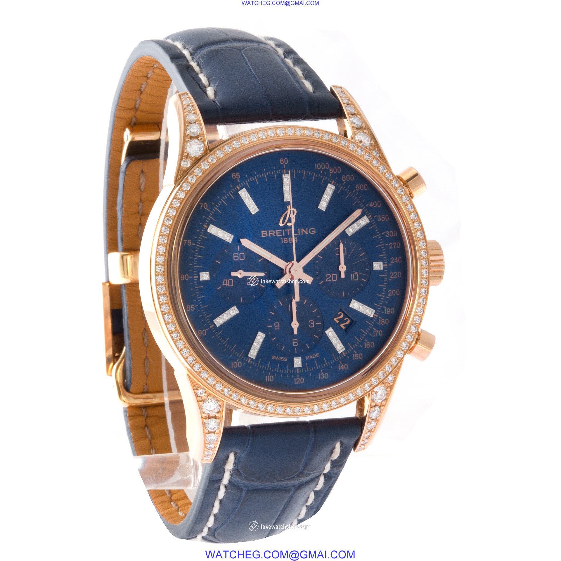 Breitling rb015263/c861 Transocean Automatic Unisex 18k rose gold 4