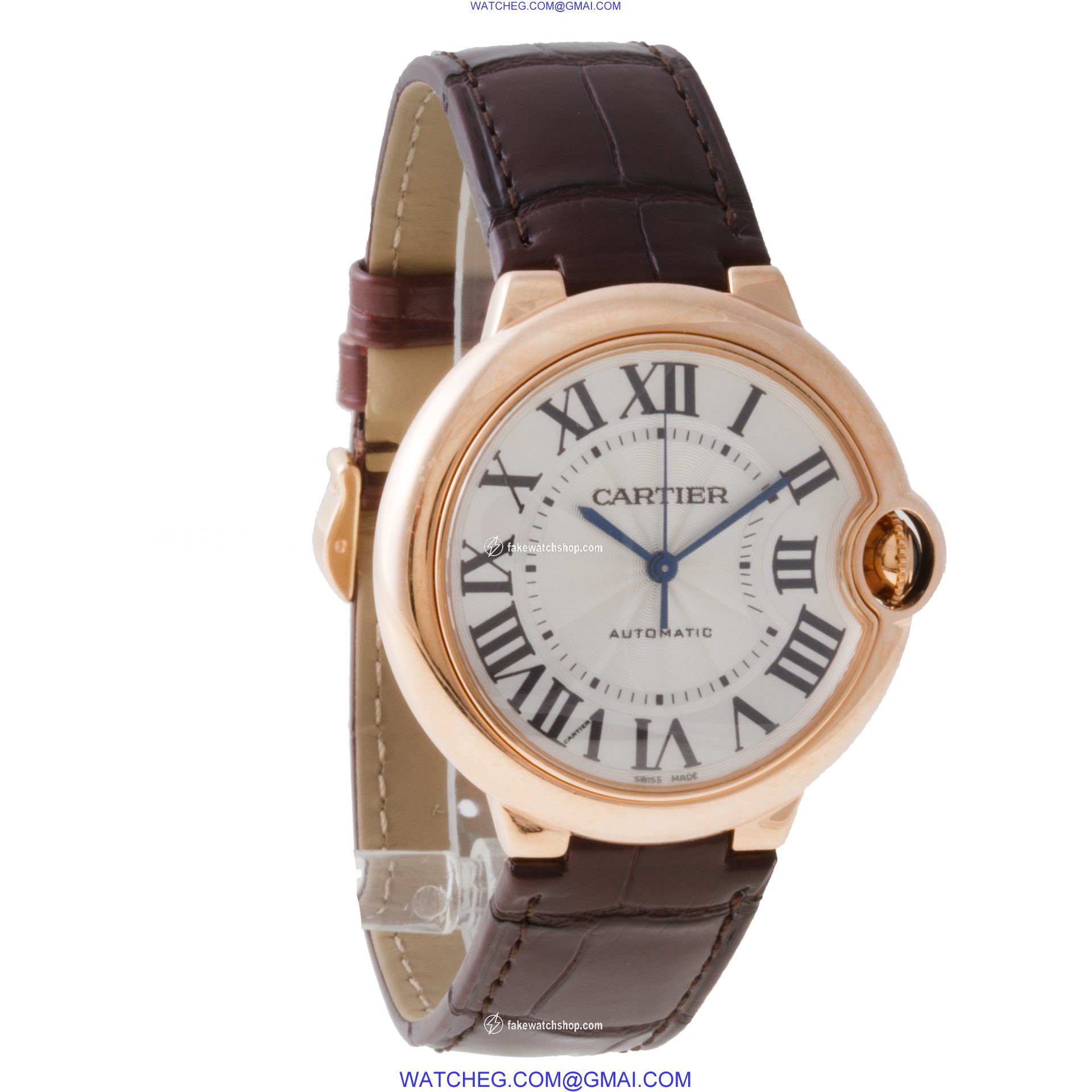 Cartier wgbb0009 Ballon Bleu Automatic Male 18k rose gold 4