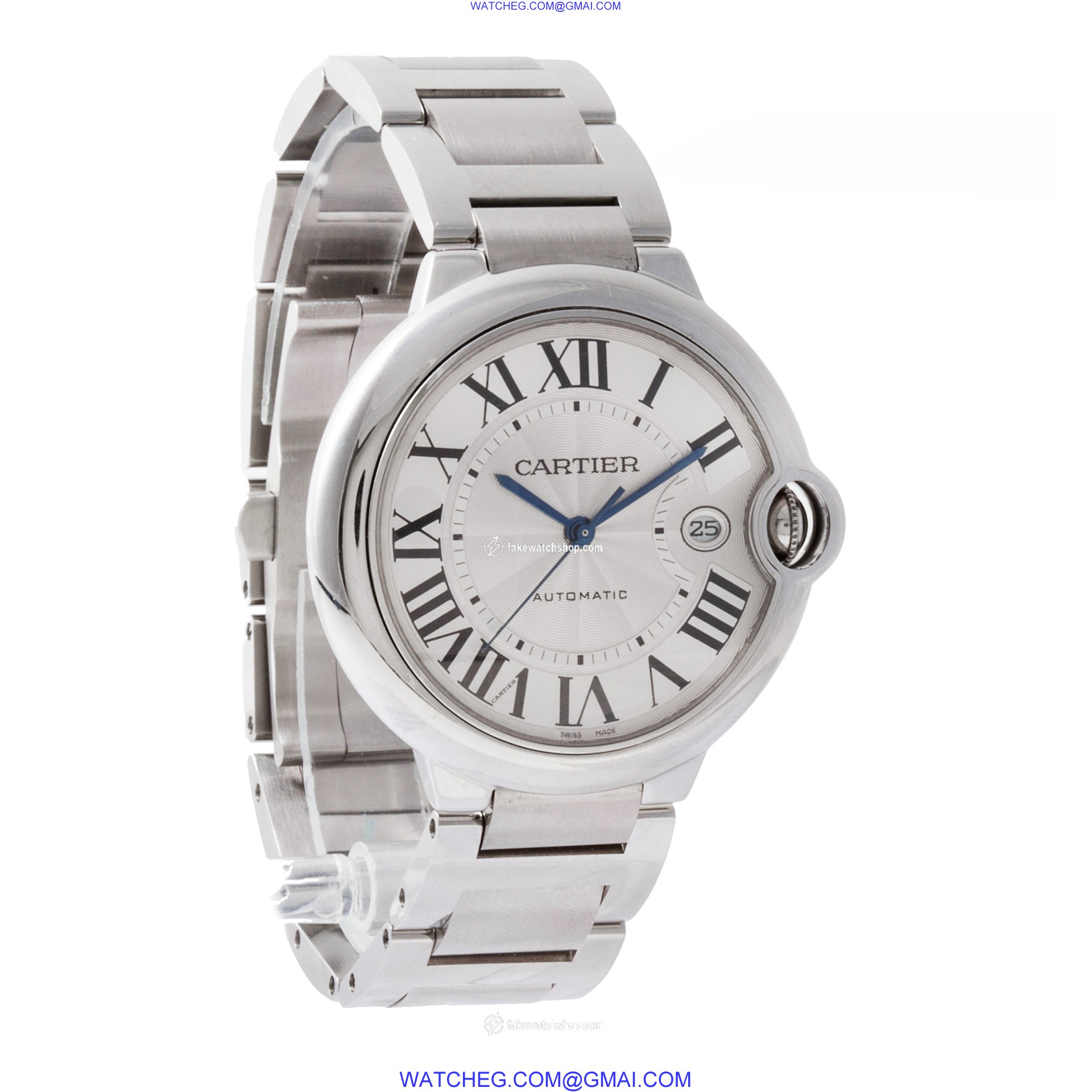 Cartier W69012Z4 Ballon Bleu Automatic Male Stainless Steel 4