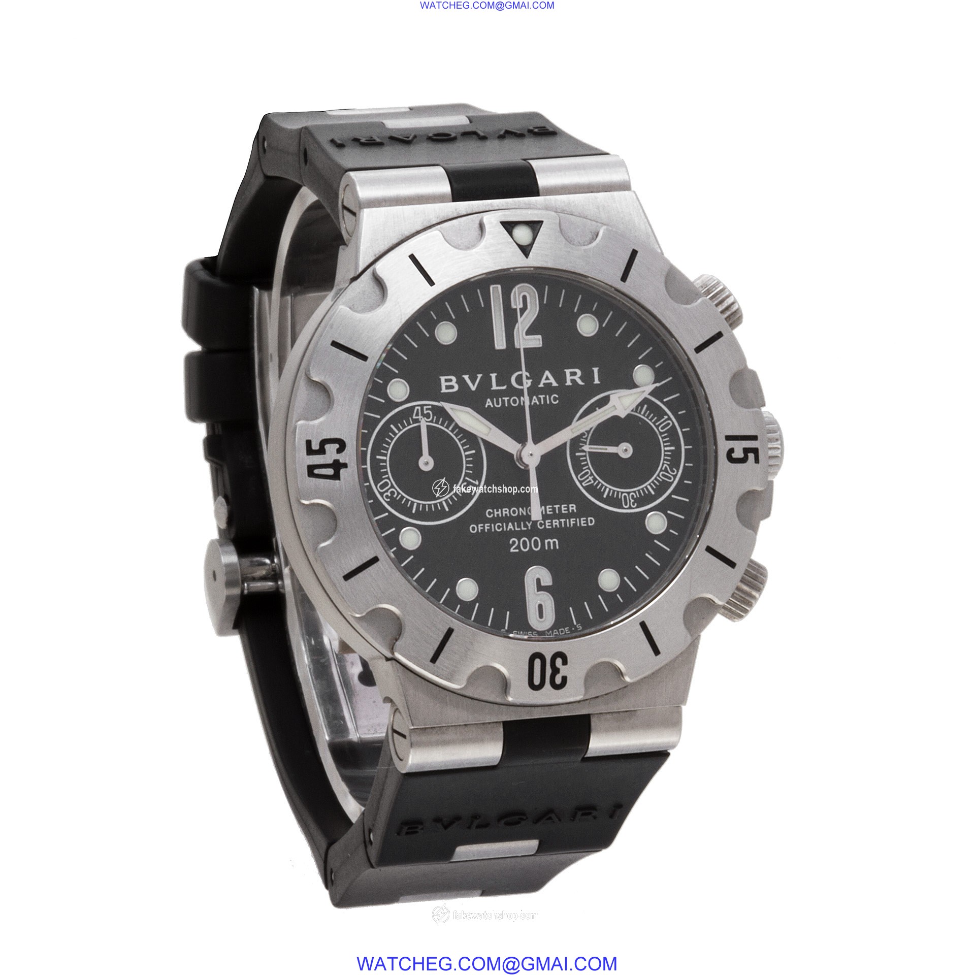 Bvlgari SCB385 Diagono Automatic Unisex Stainless Steel 4