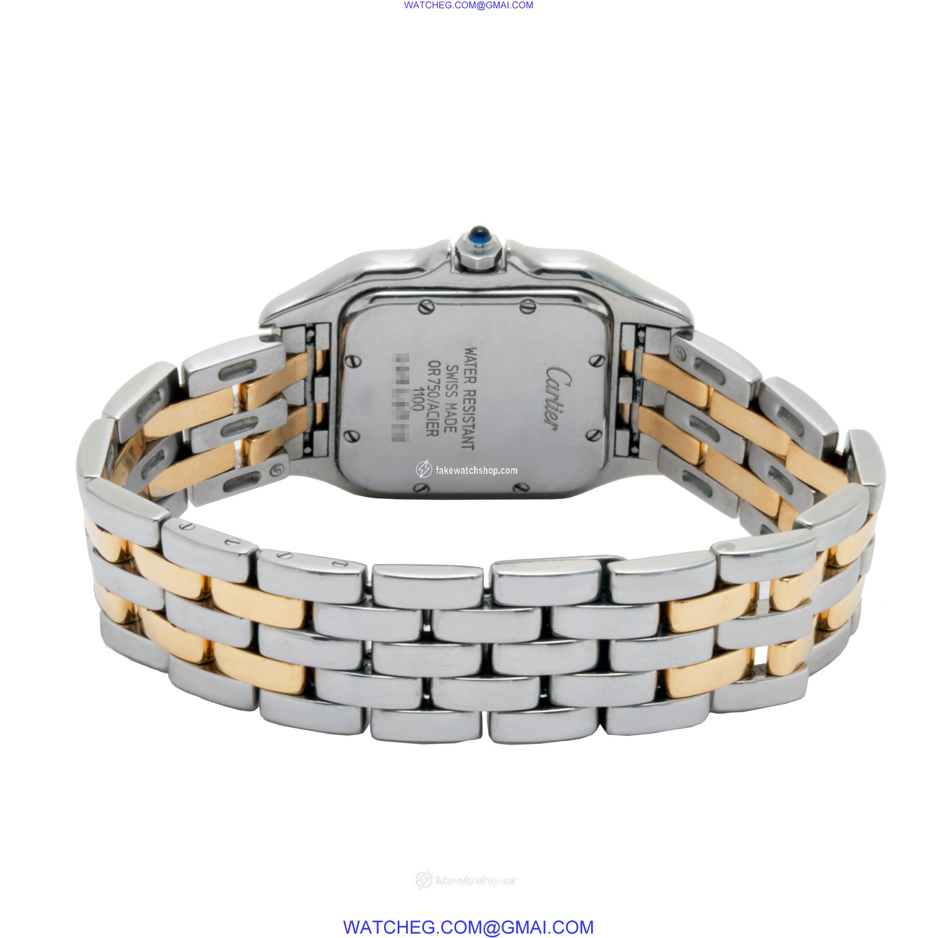 Cartier w25028b Panthere Quartz Unisex Stainless Steel 4