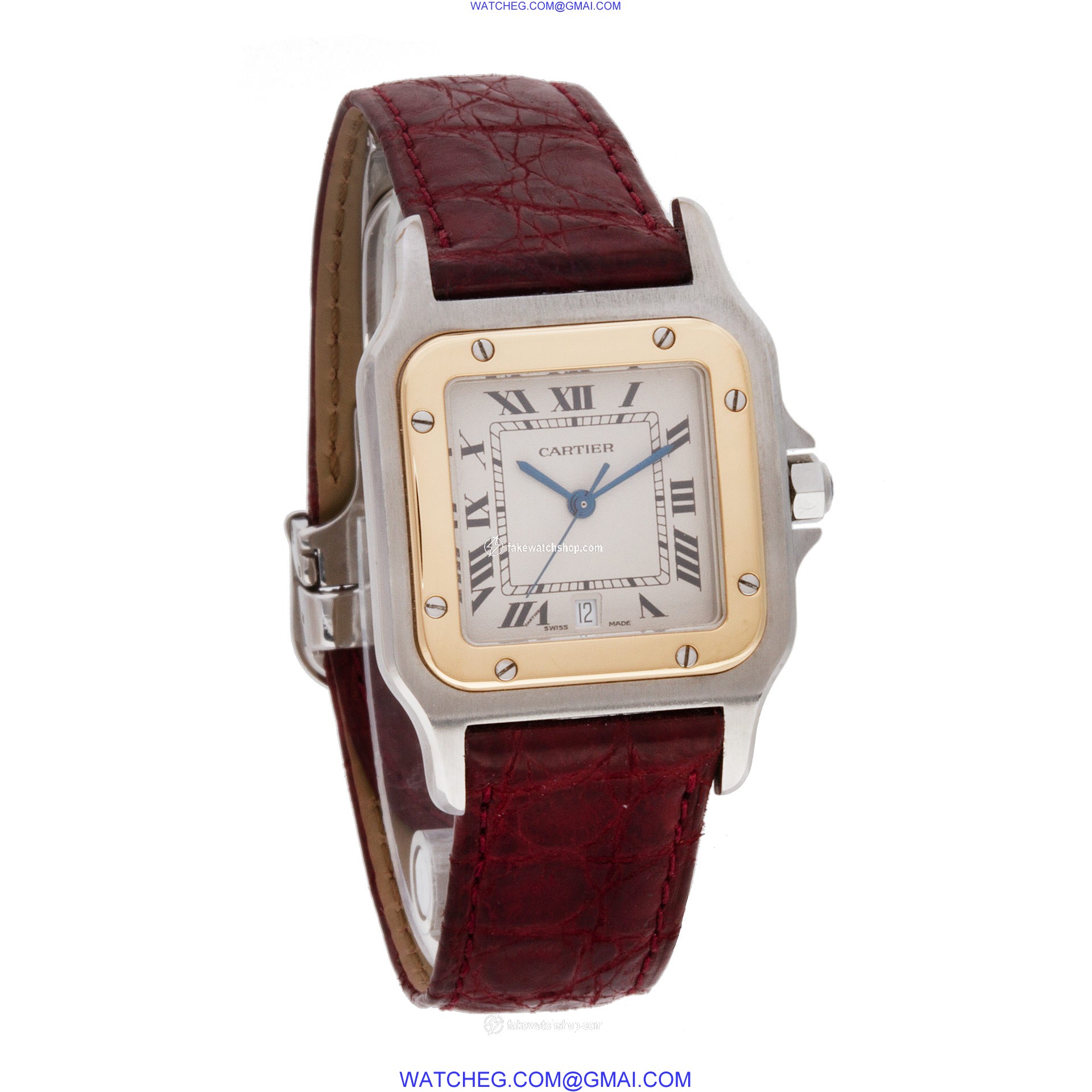 Cartier 187901 Santos Quartz Unisex Stainless Steel 4