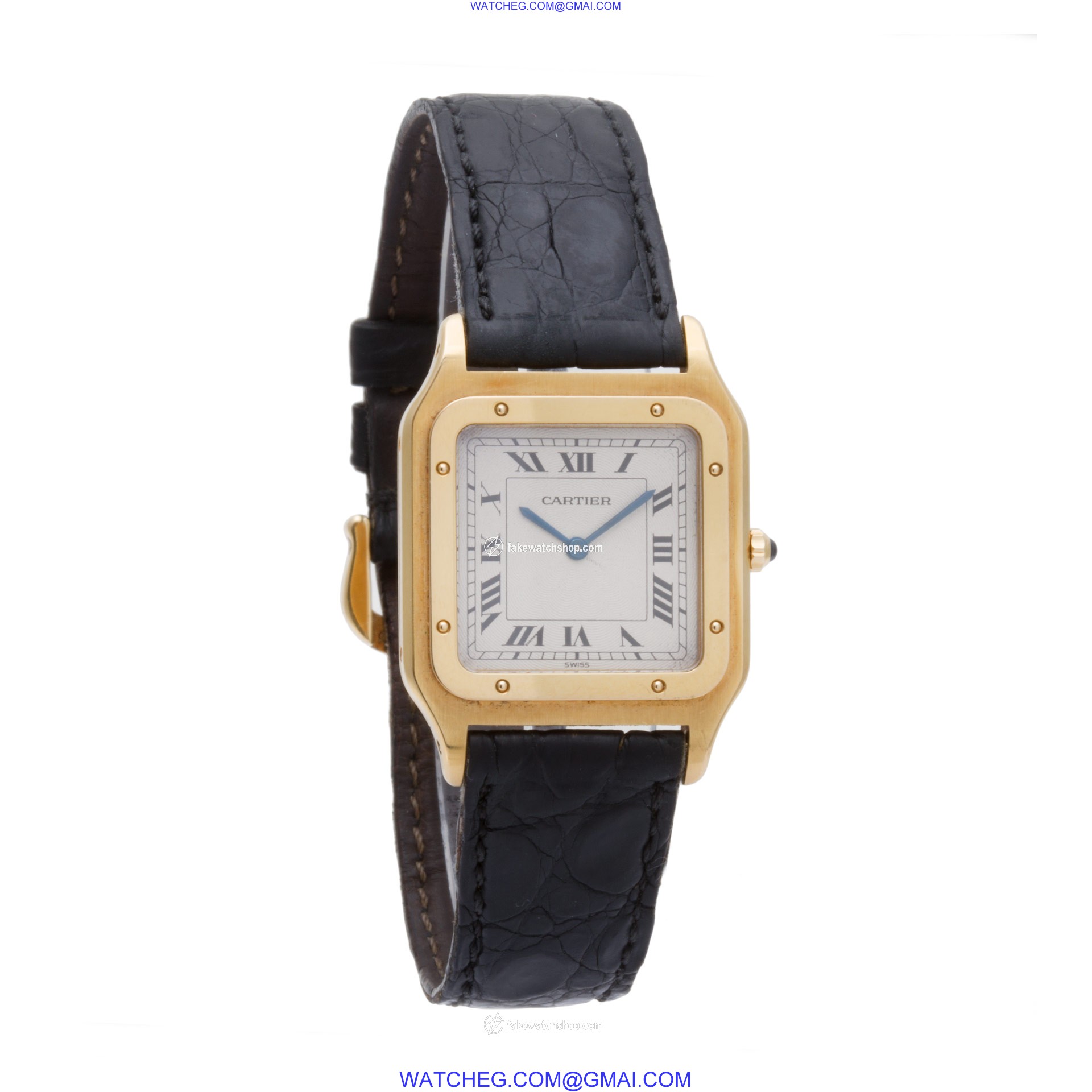 Cartier 8210541333 Santos Manual Unisex 18k yellow gold 4