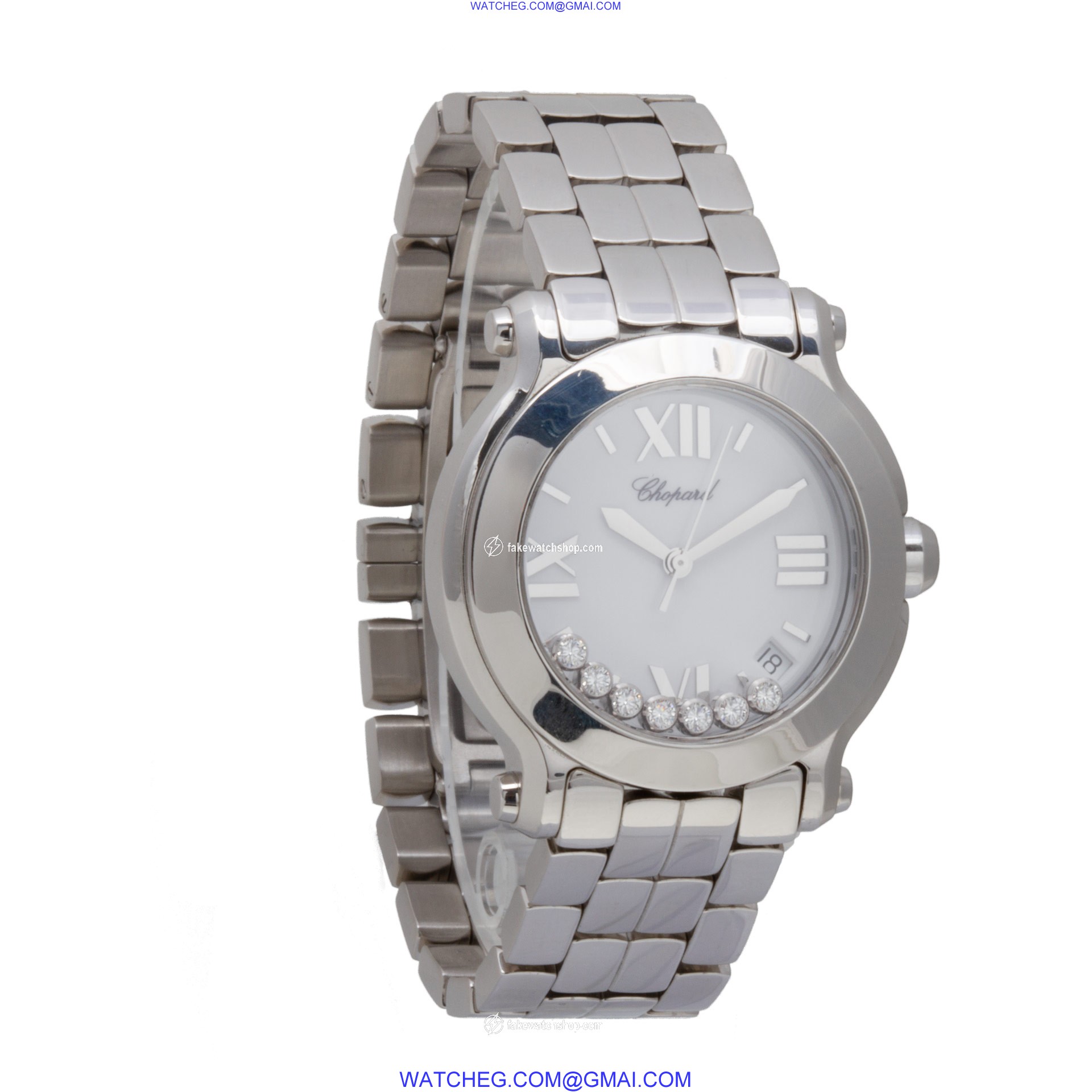 Chopard 27/8477-3001 Happy Sport Quartz Female Stainless Steel 4