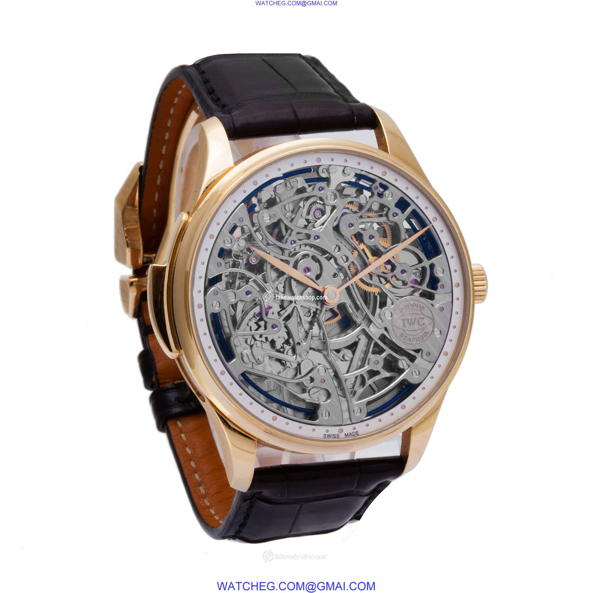 IWC IW524101 Portuguese Manual Male 18k Pink Gold 4