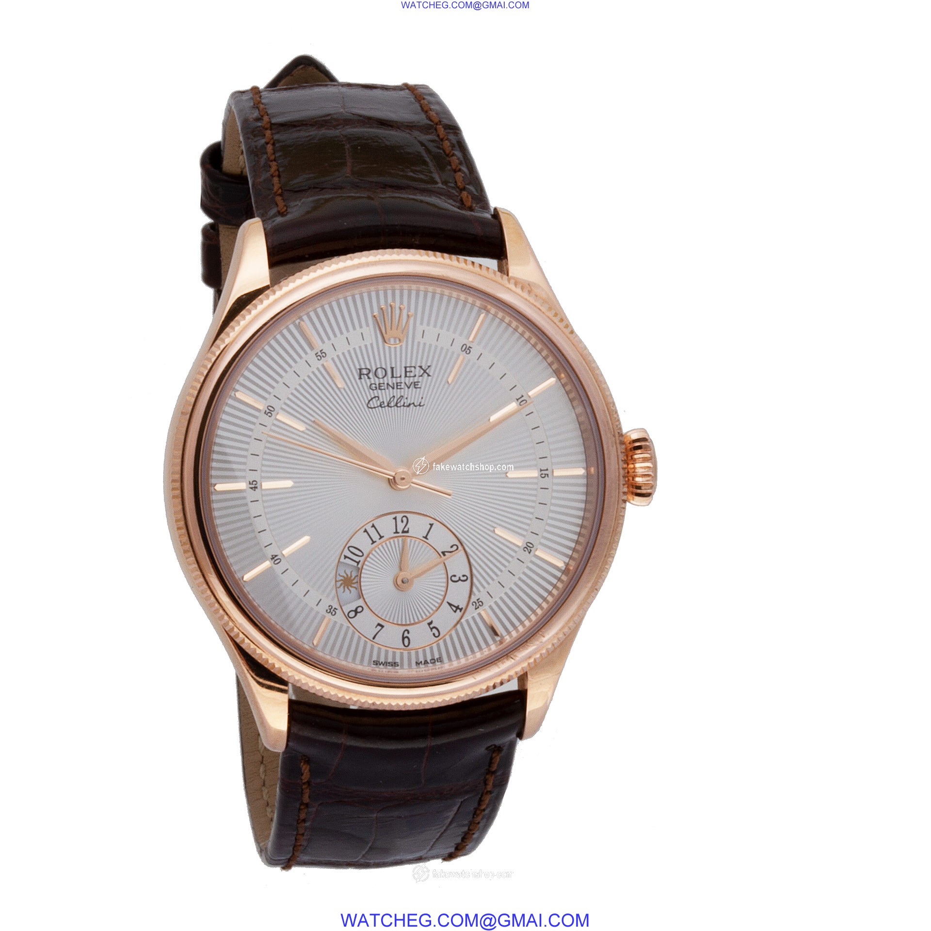 Rolex 50525 Cellini Automatic Male 18k rose gold 4
