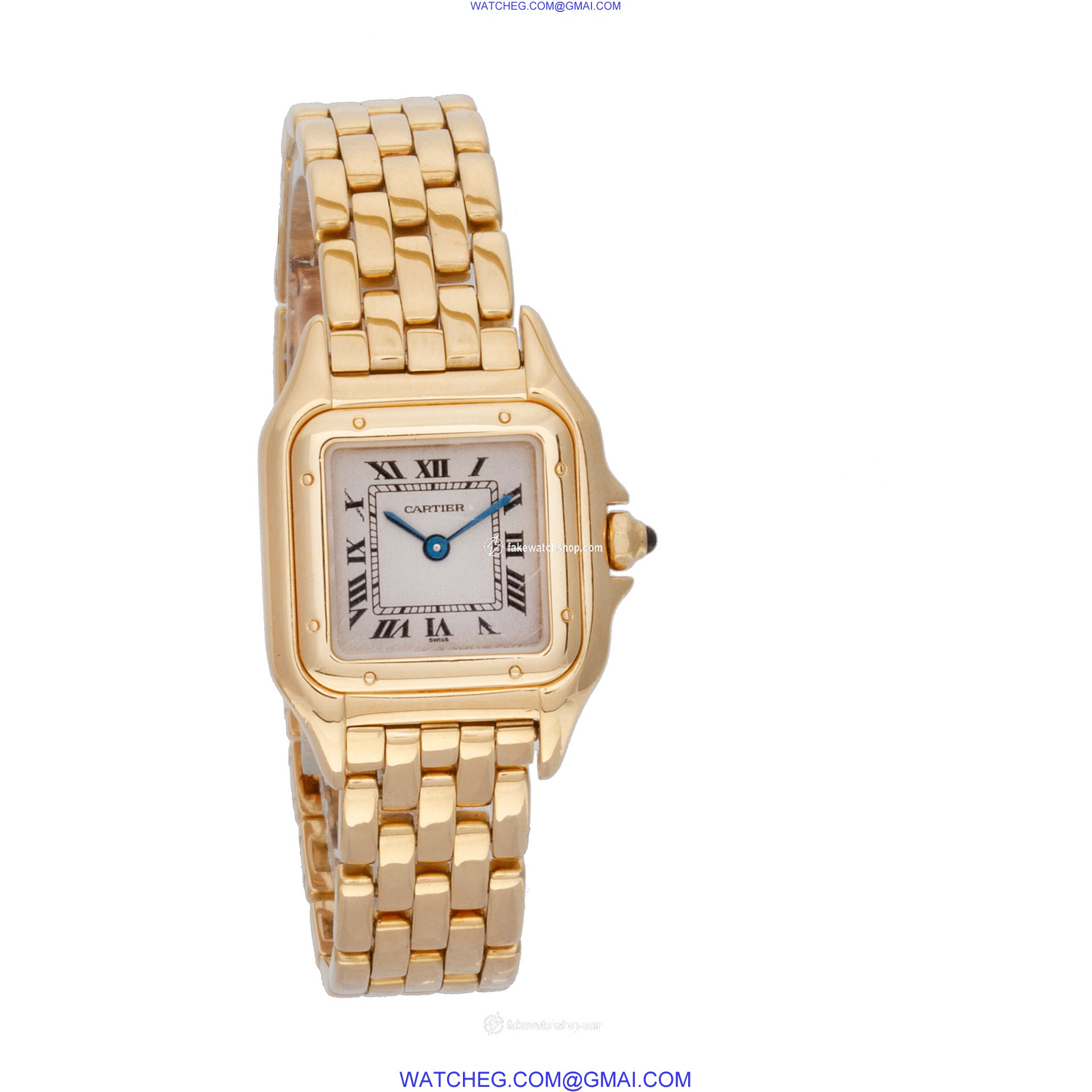 Cartier 10702 Panthere Quartz Female 18k Yellow Gold 4