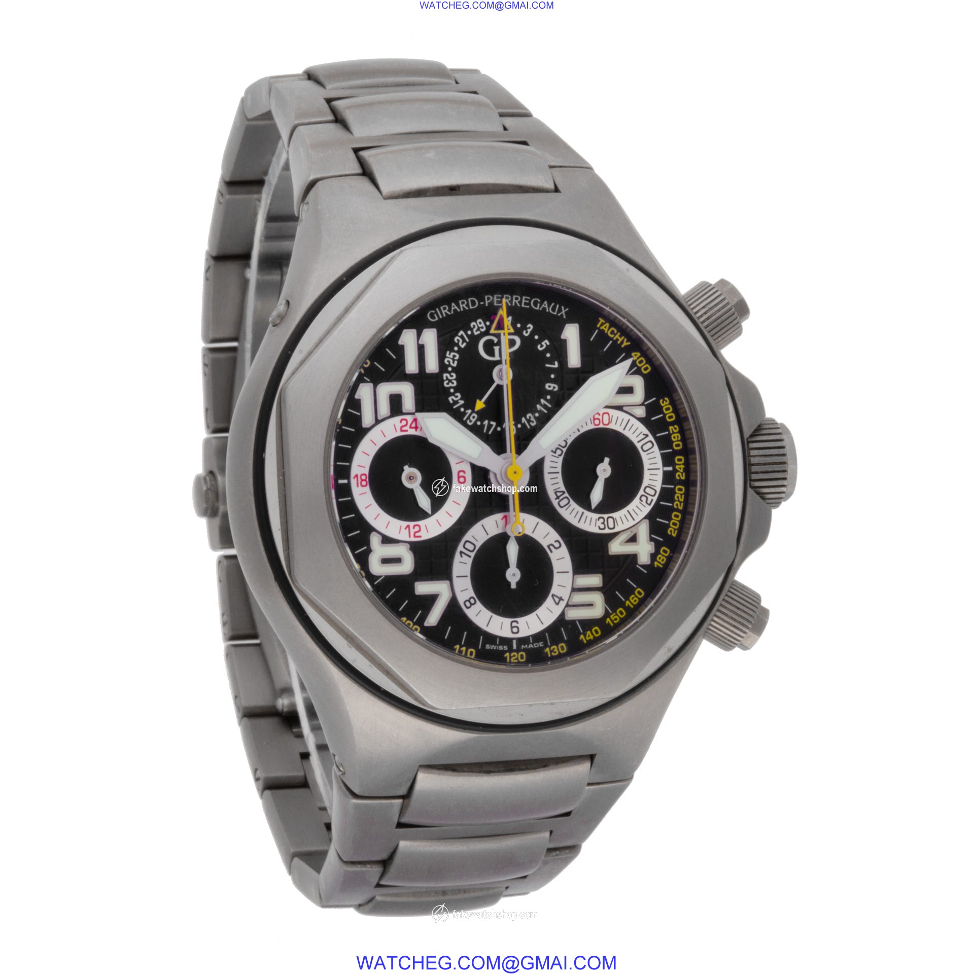 Girard Perregaux 80180-21-611-21a Laureato Automatic Male Titanium 4
