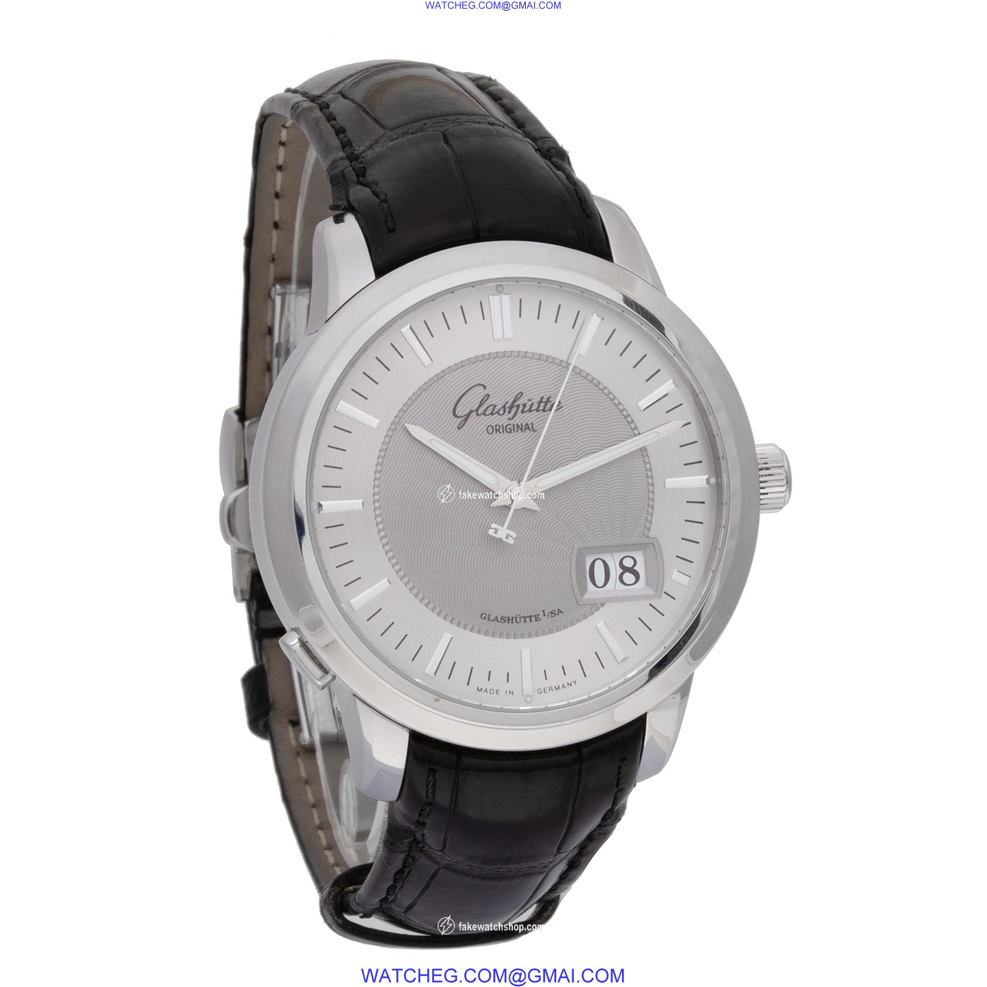 Glashutte 100-03-03-02-04 Senator Data Panoramica Automatic Male Stainless Steel 4