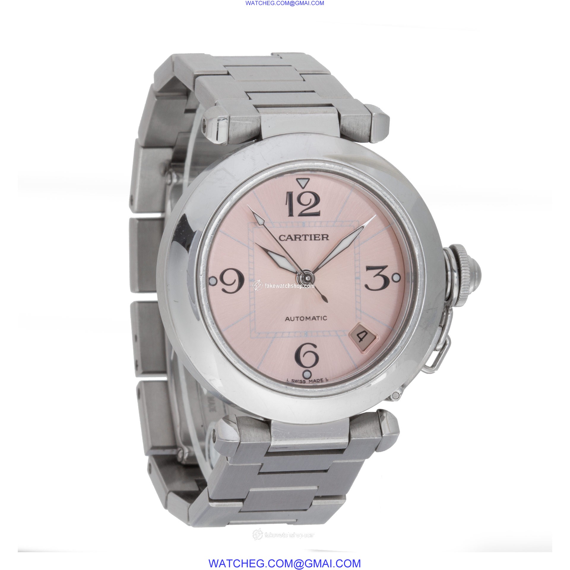 Cartier 2324 Pasha C Automatic Female Stainless Steel 4