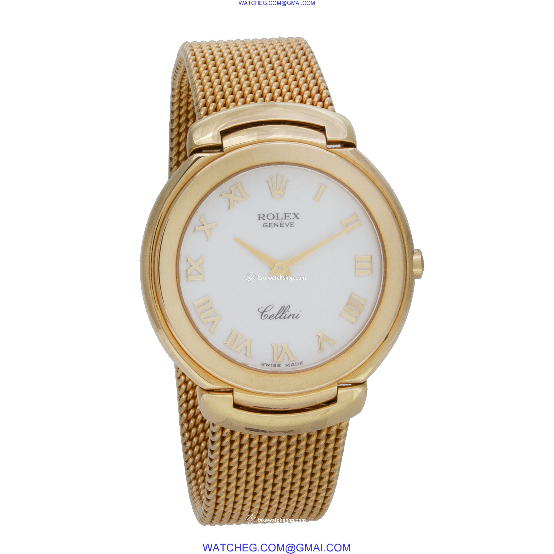 Rolex 6623 Cellini Quartz Male 18k Yellow Gold 4