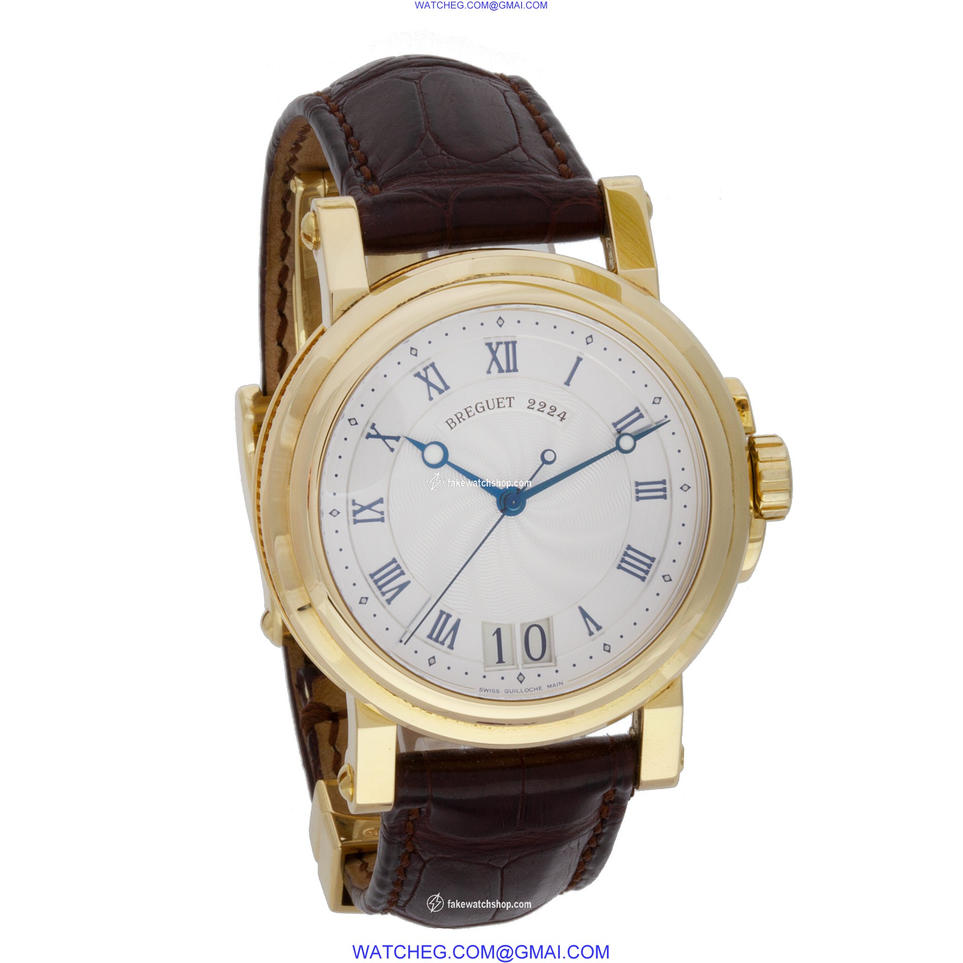 Breguet 5817BA/12/9V8 Marine Automatic Male 18k yellow gold 4