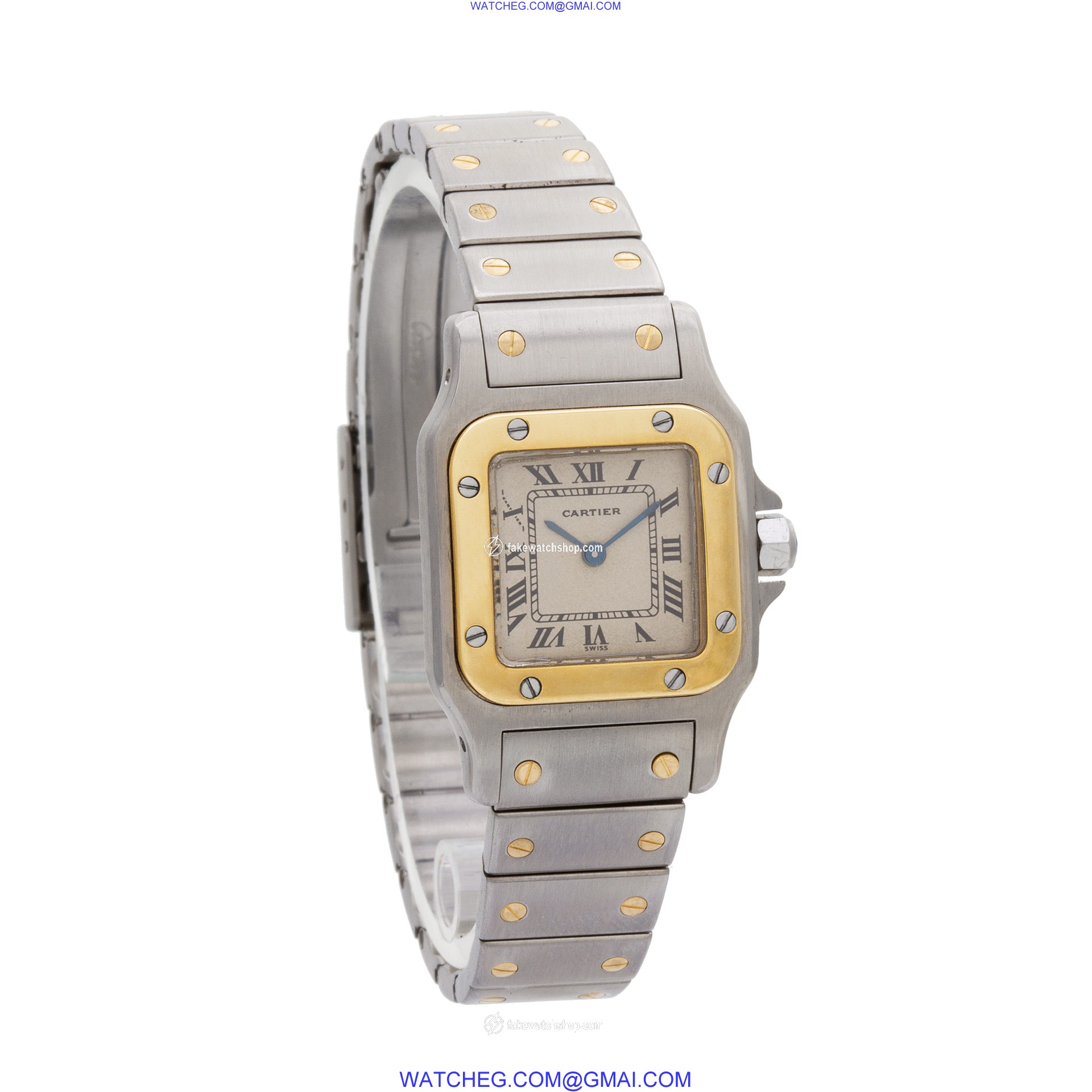 Cartier 166930 Santos Quartz Female Stainless Steel 4