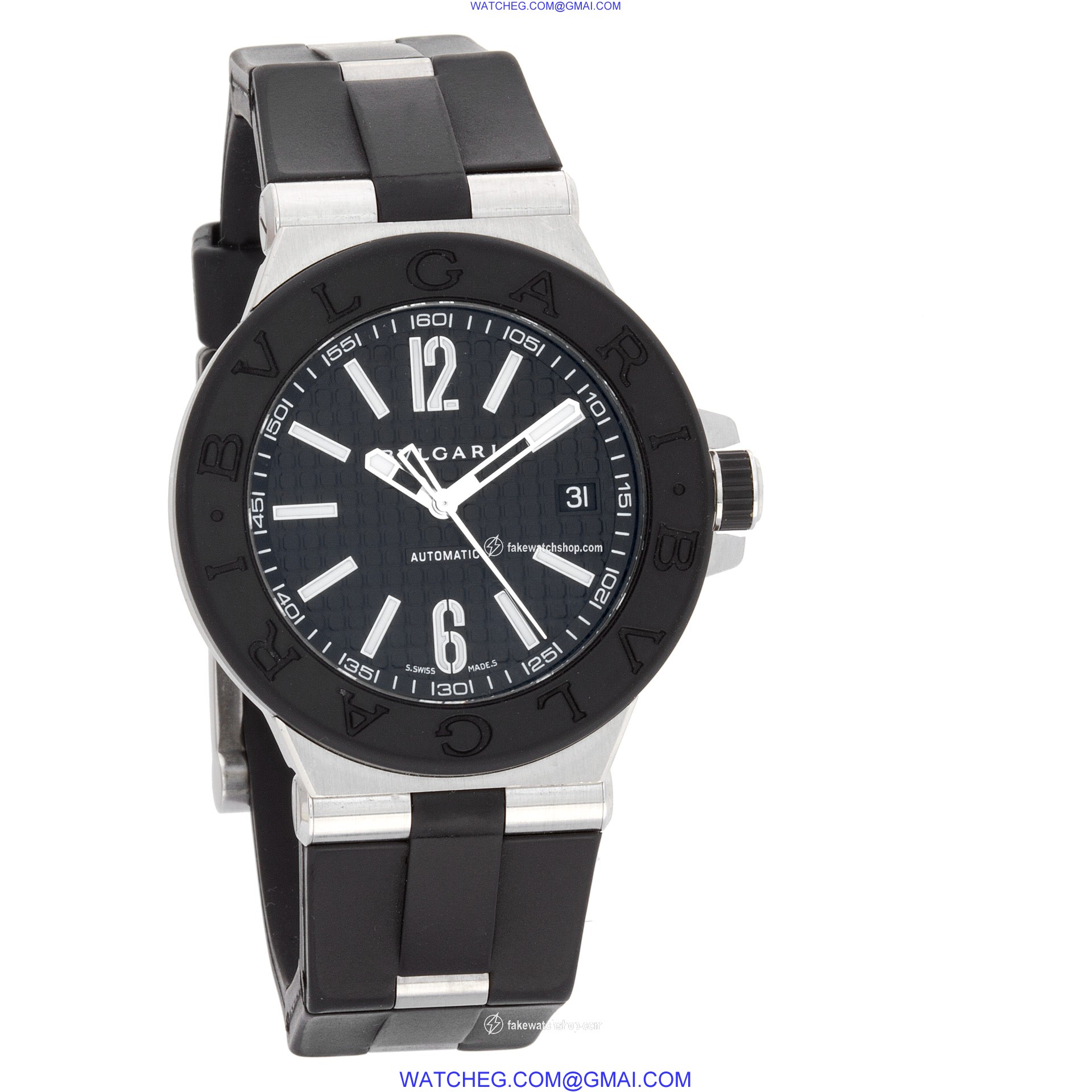 Bvlgari DG40SV Diagono Automatic Male Stainless Steel 4