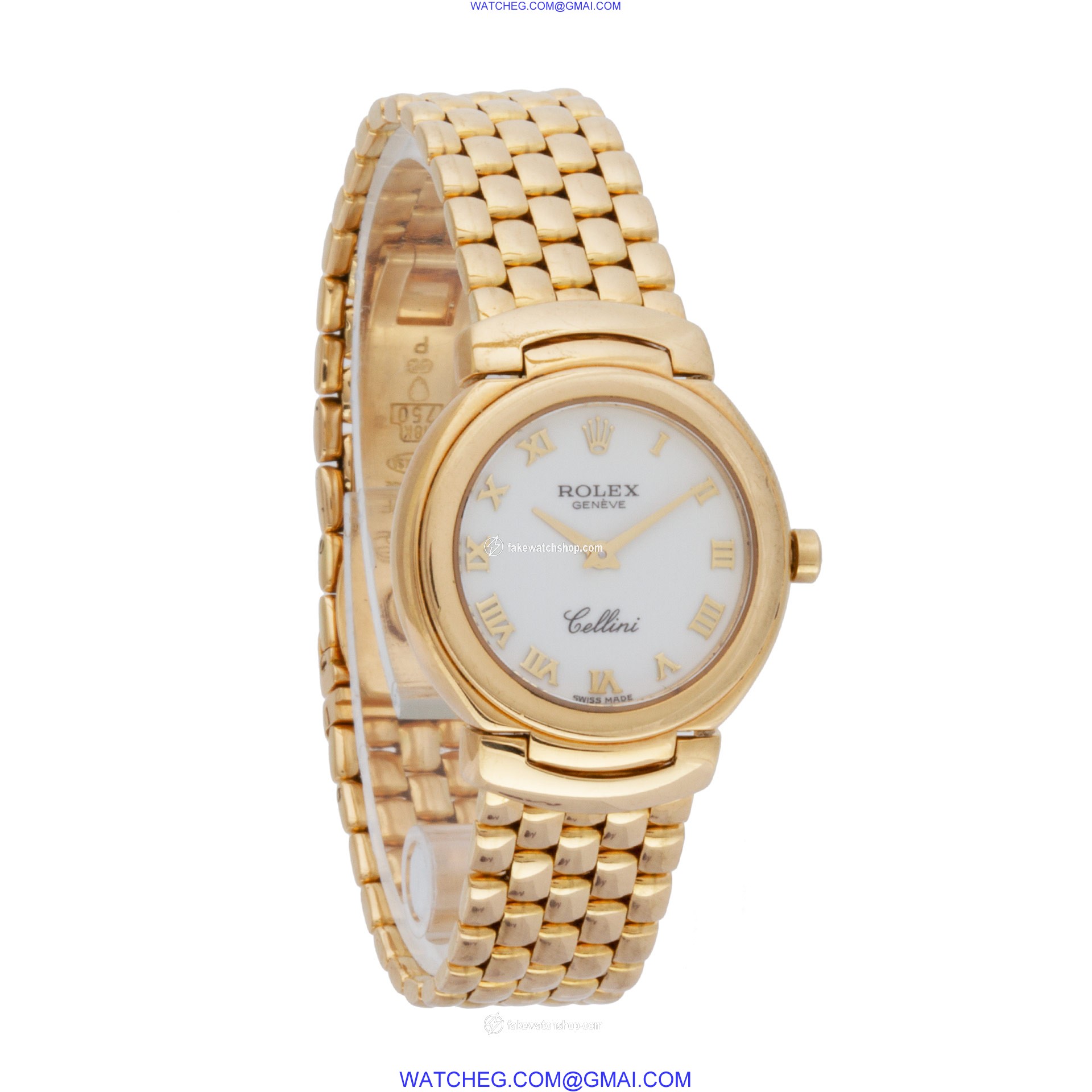 Rolex 6621 Cellini Quartz Female 18k yellow gold 4