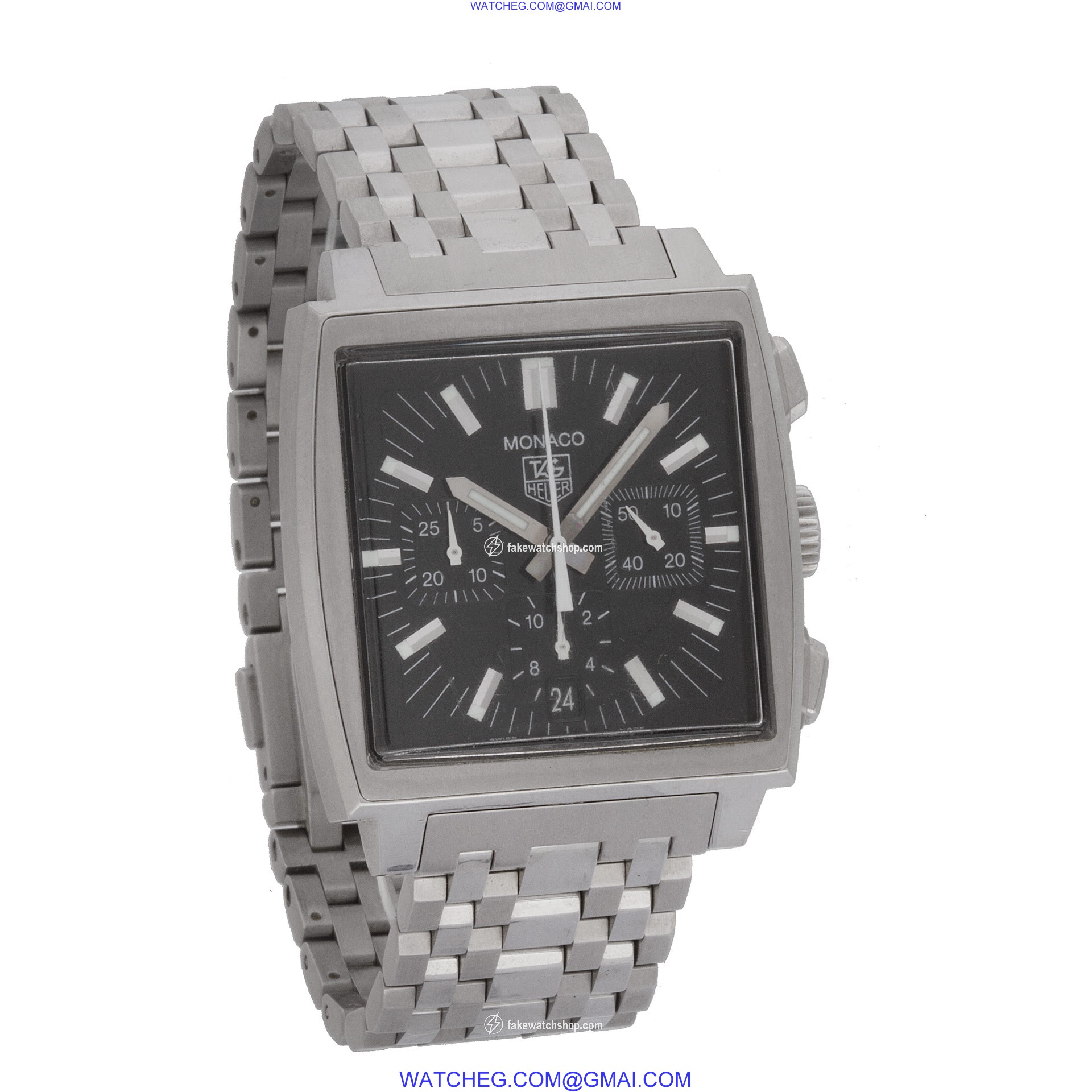 Tag Heuer cw2111-0 Monaco Automatic Male Stainless Steel 4