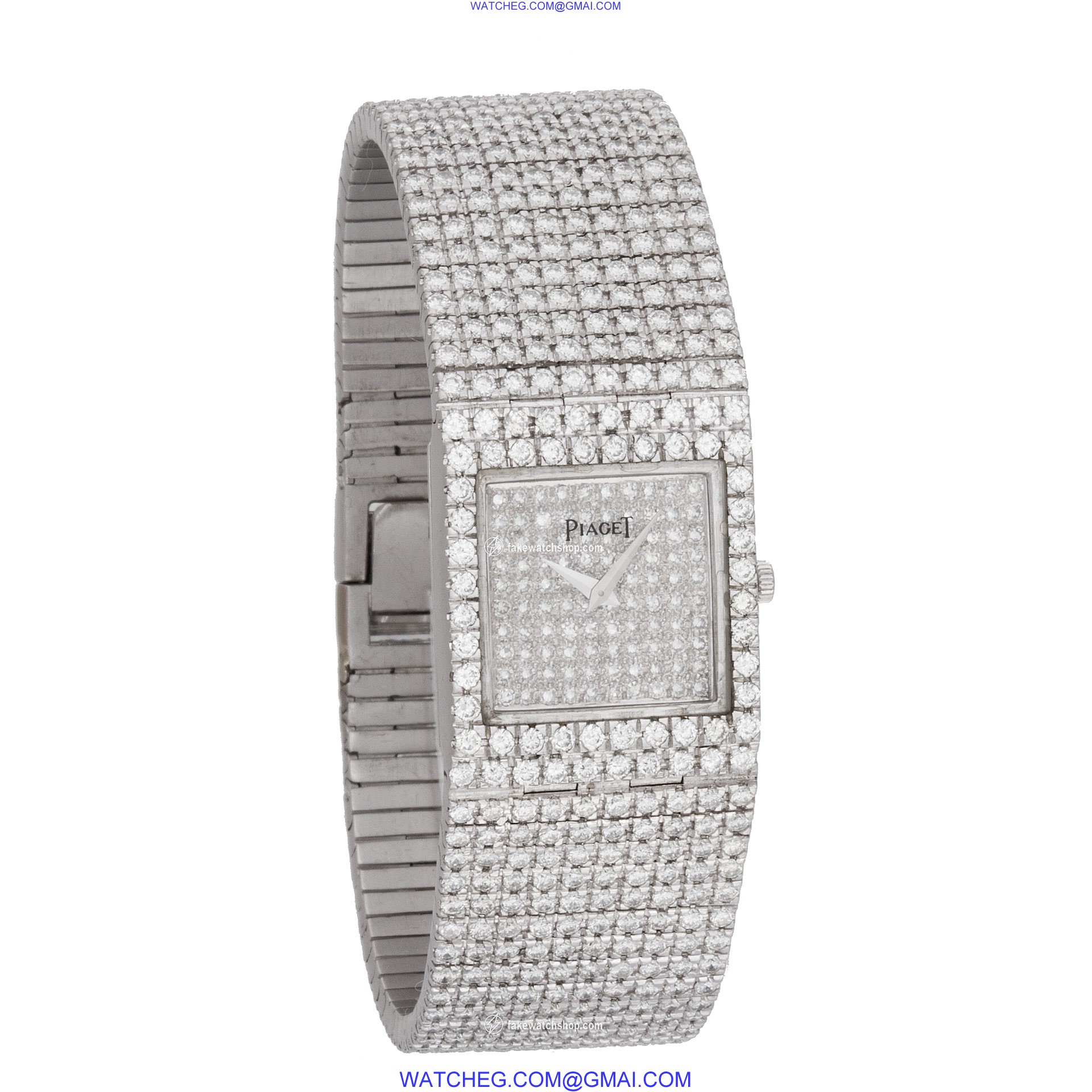 Piaget 8154 Protocol Quartz Male 18k White Gold 4