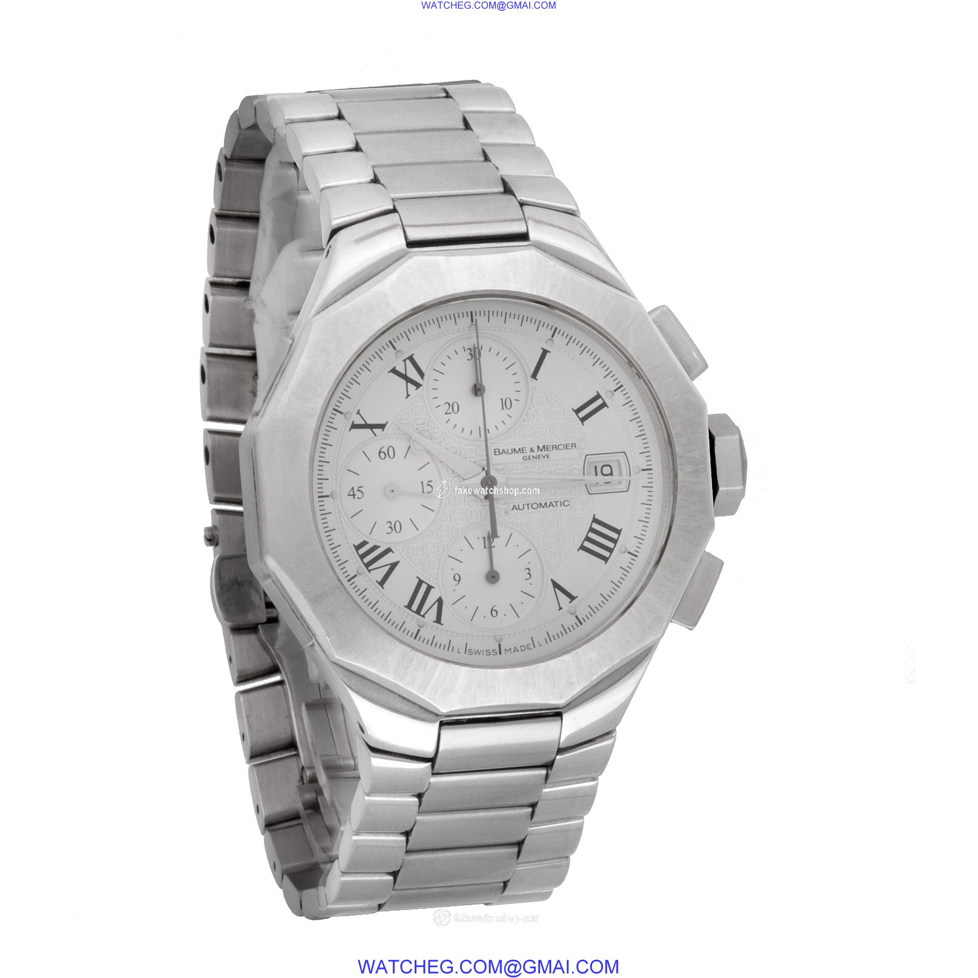 Baume & Mercier 65539 Riviera Automatic Male Stainless Steel 4