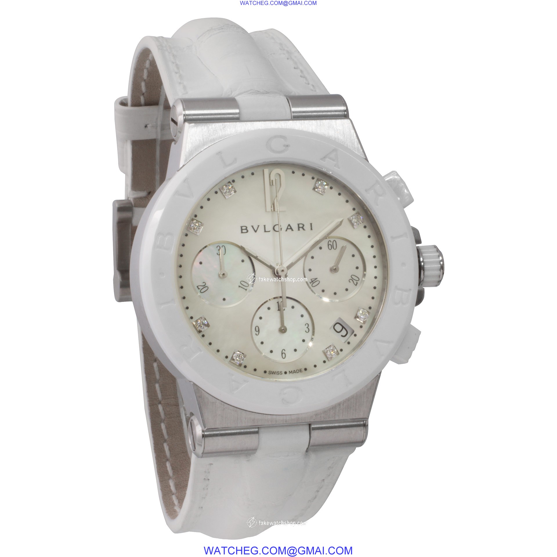 Bvlgari DG 37 SC CH Diagono Automatic Female Stainless Steel 4