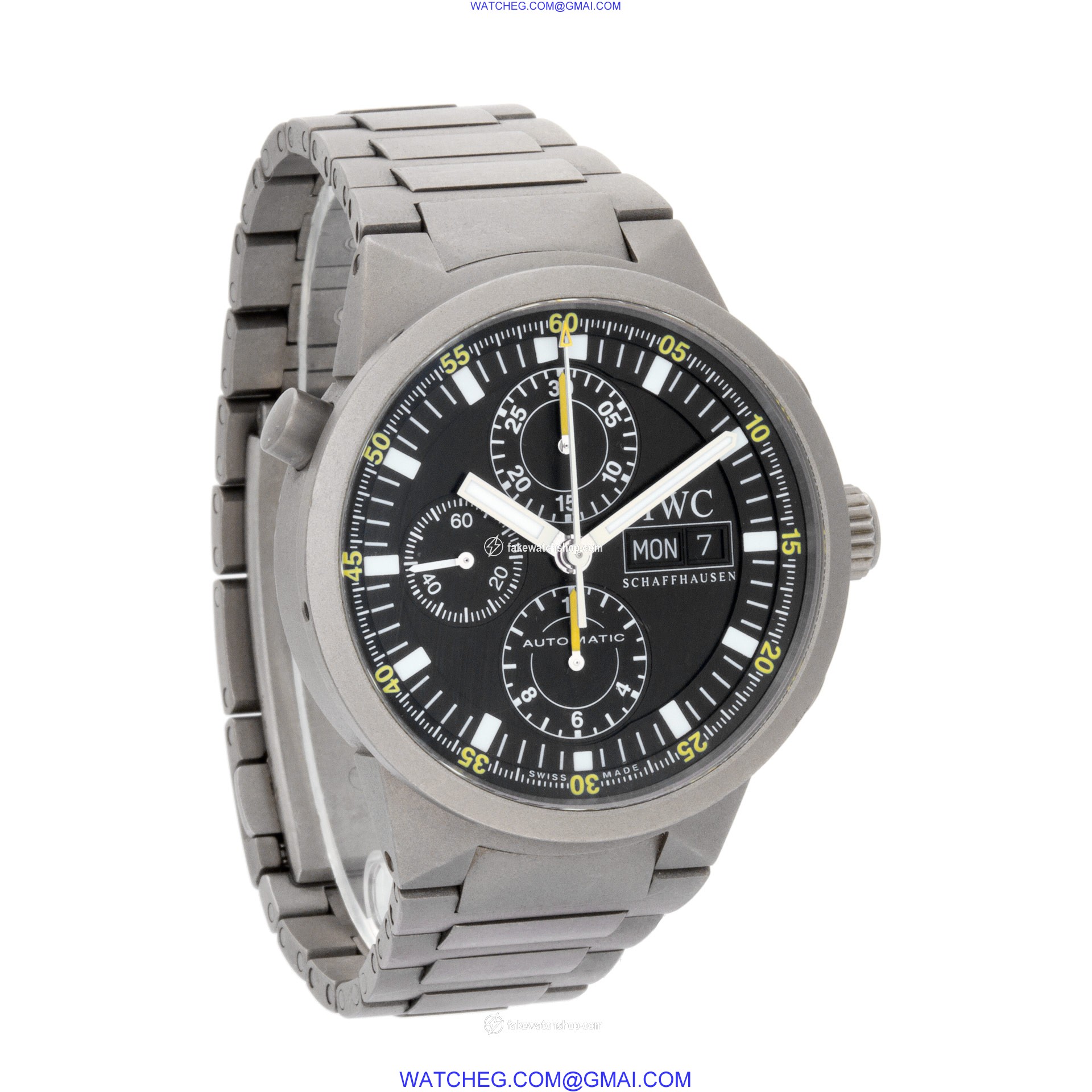IWC 3716 Rattrapante Automatic Male Titanium 4