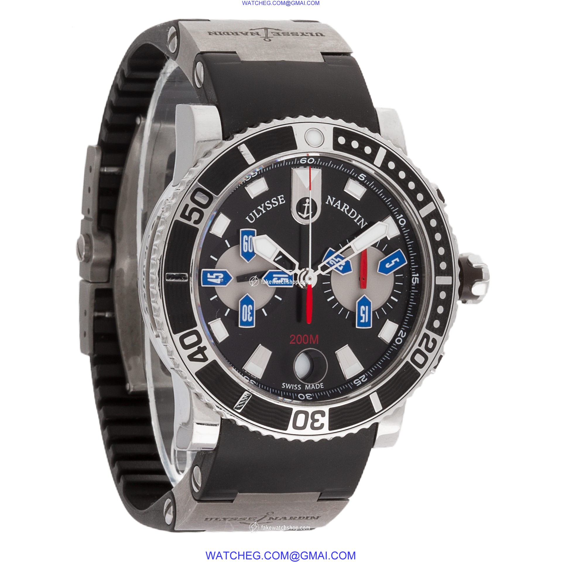 Ulysse Nardin 8003-102-3/92 Maxi Marine Automatic Male Stainless Steel 4
