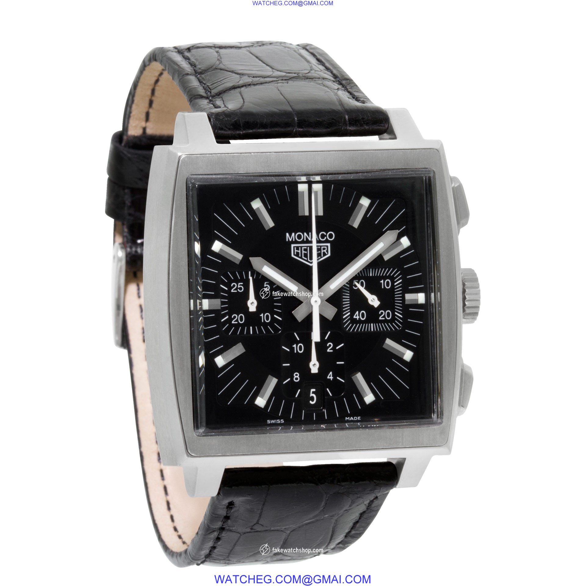 Tag Heuer CS2111 Monaco Automatic Male Stainless Steel 4