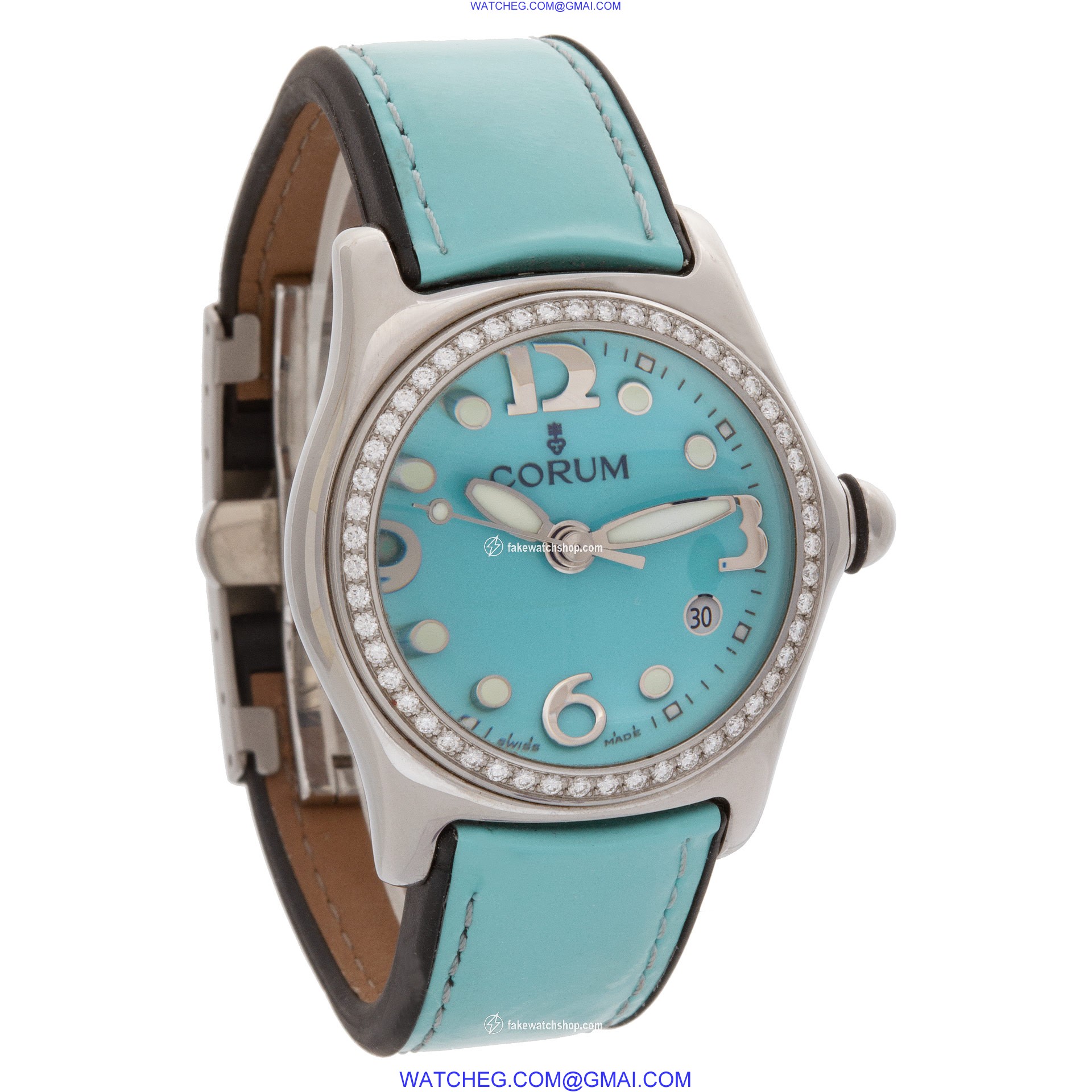 Corum 39.151.47 Bubble Quartz Female Stainless Steel 4