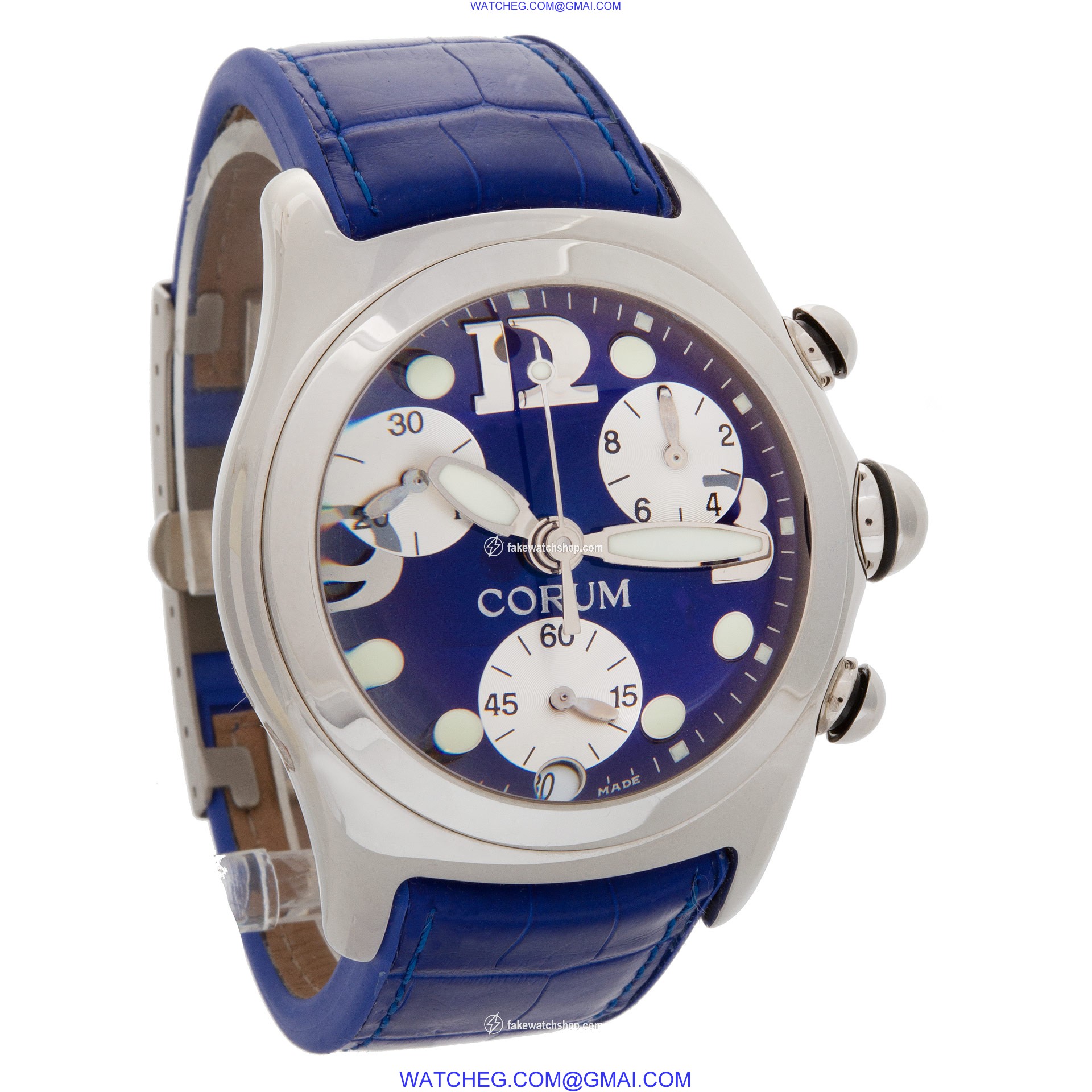 Corum 396.150.20 Bubble Quartz Male Stainless Steel 4