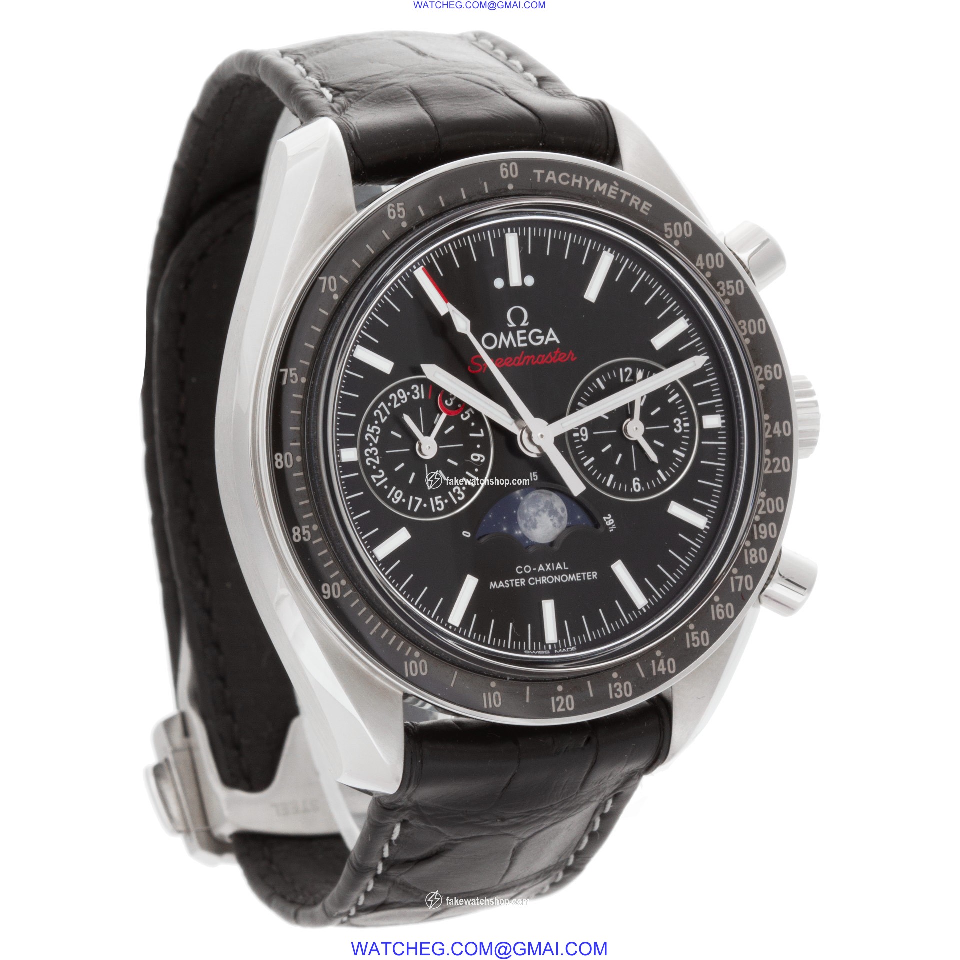 Omega 30433445201001 Speedmaster Automatic Male Stainless Steel 4