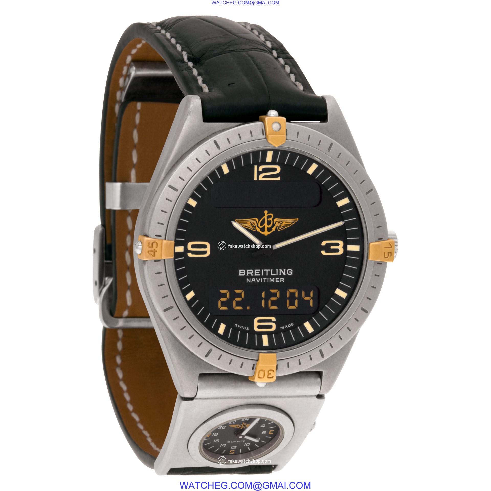 Breitling 80360 Navitimer Quartz Male Stainless Steel 4