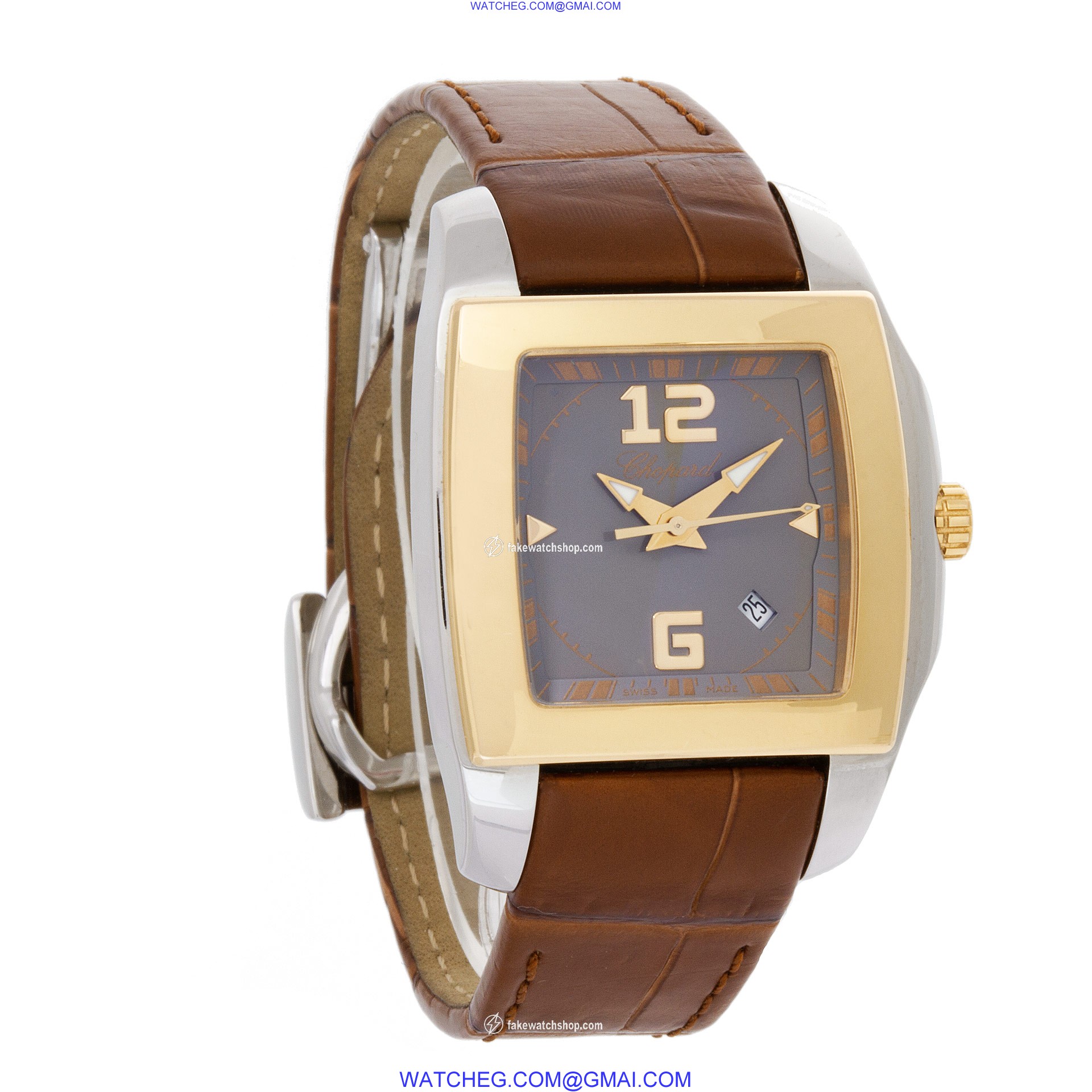 Chopard 8464 Two o Ten Quartz Unisex 18k gold & Stainless Steel 4